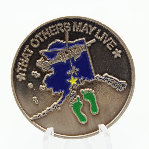 Alaska Air National Guard 210th Rescue Challenge Coin Pre-Owned