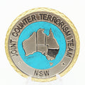 Australia NSW Joint Counter Terrorism Team JCTT Challenge Coin Police Counter-Terror Unit Pre-owned Collectible