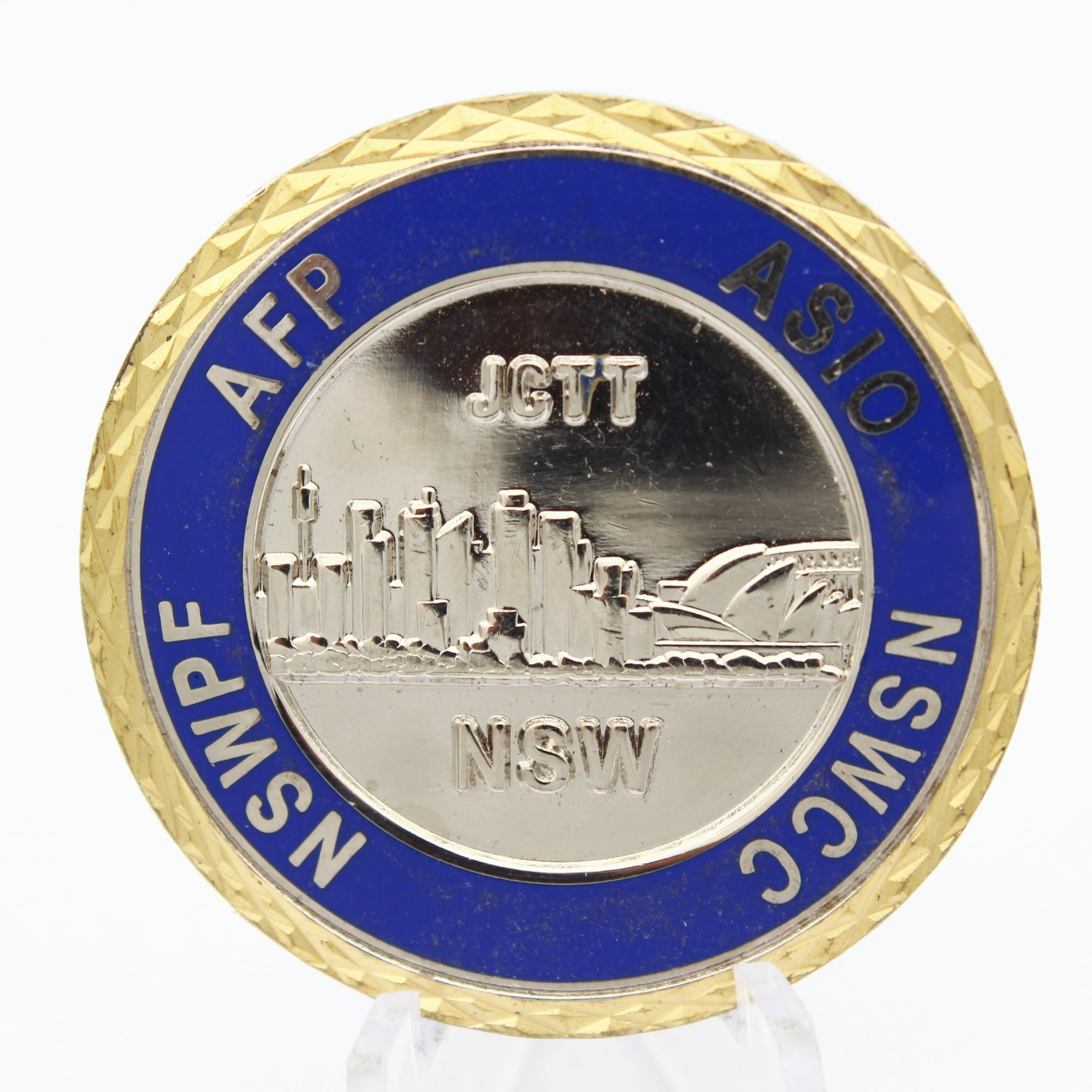 Australia NSW Joint Counter Terrorism Team JCTT Challenge Coin Police Counter-Terror Unit Pre-owned Collectible
