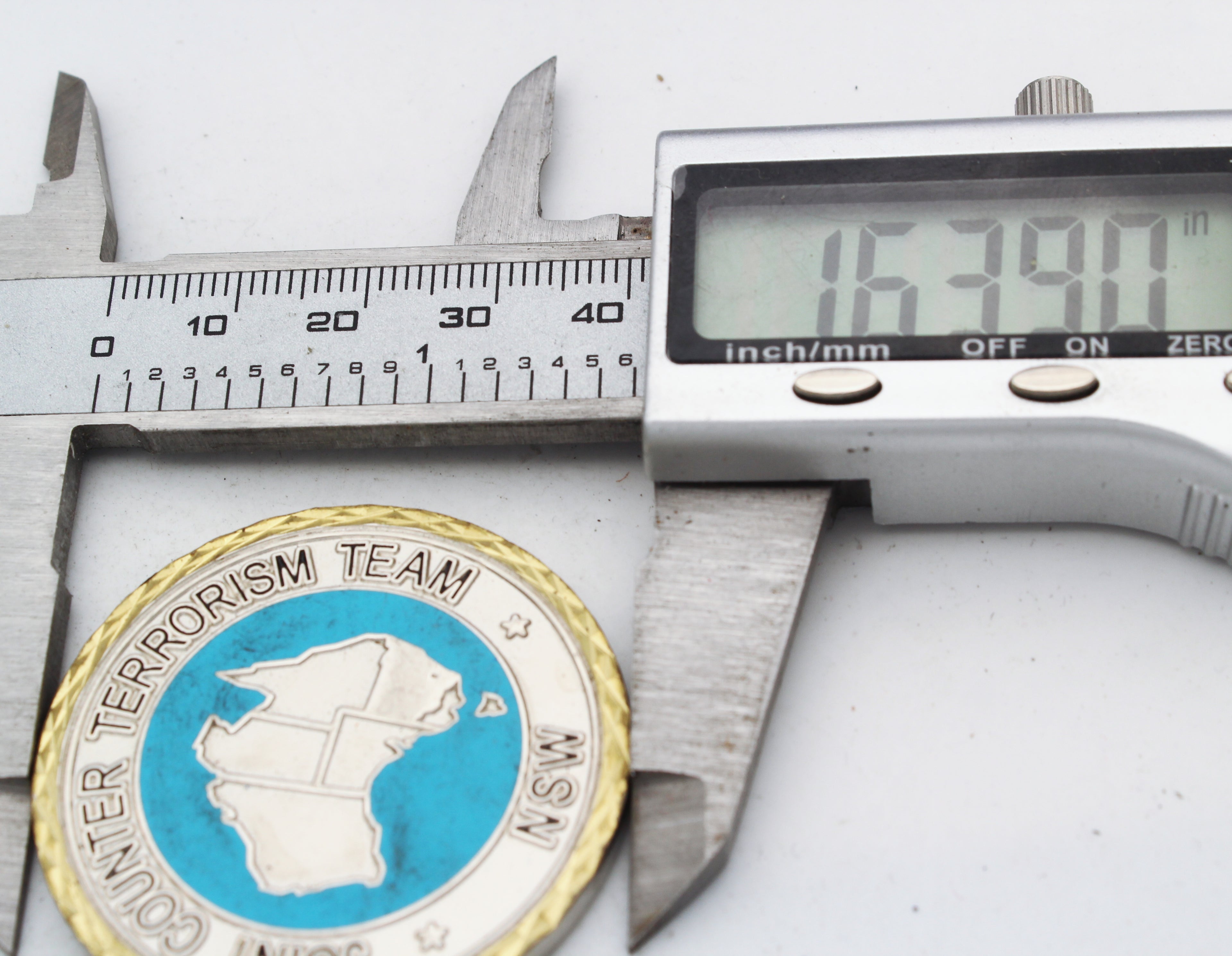 Australia NSW Joint Counter Terrorism Team JCTT Challenge Coin Police Counter-Terror Unit Pre-owned Collectible