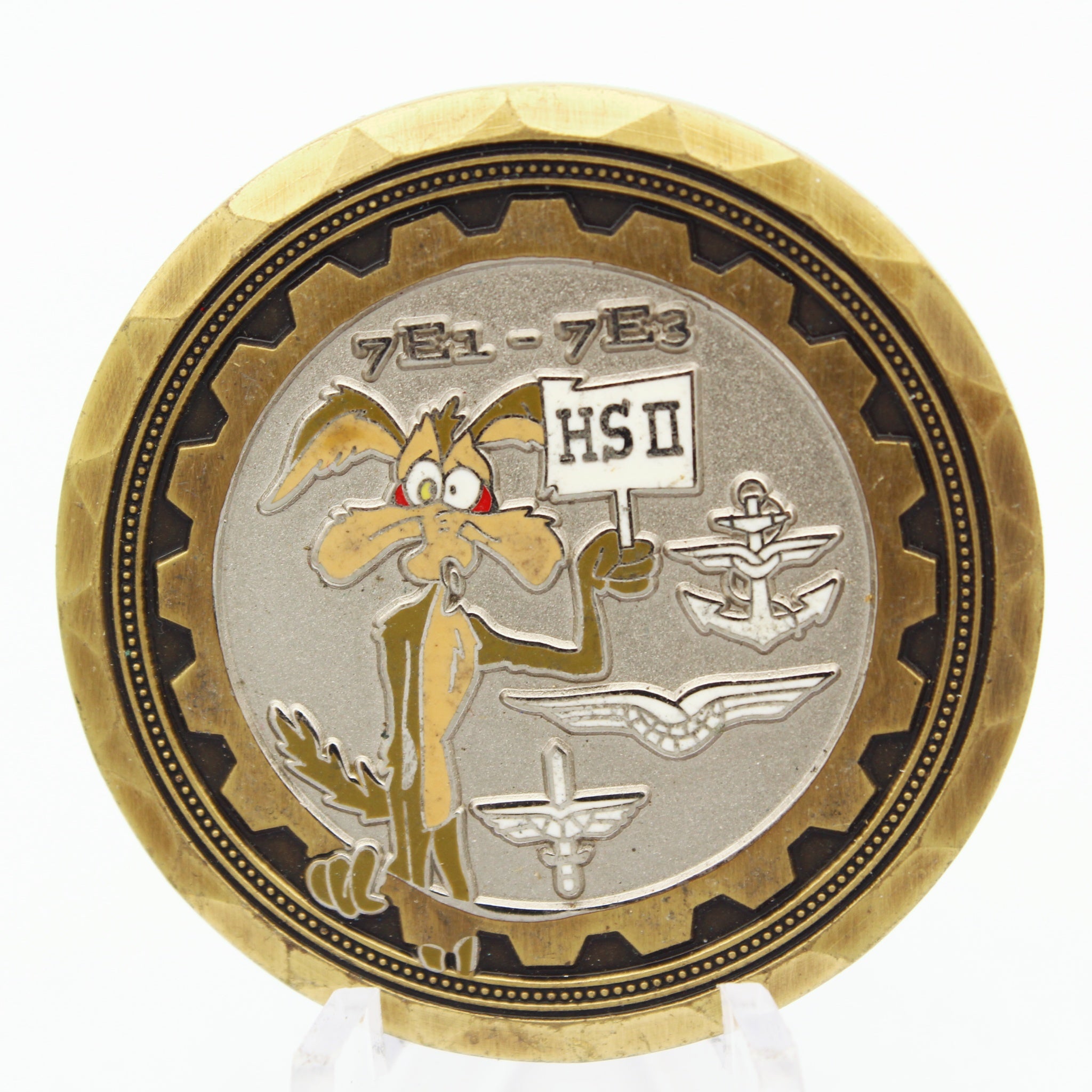 German Air Force Aircraft Engineers Challenge Coin 1.5" Iron Cross Aviation Collectible Pre-owned