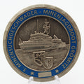German Navy Minehunter Grömitz Challenge Coin 3rd Mine Countermeasure Squadron