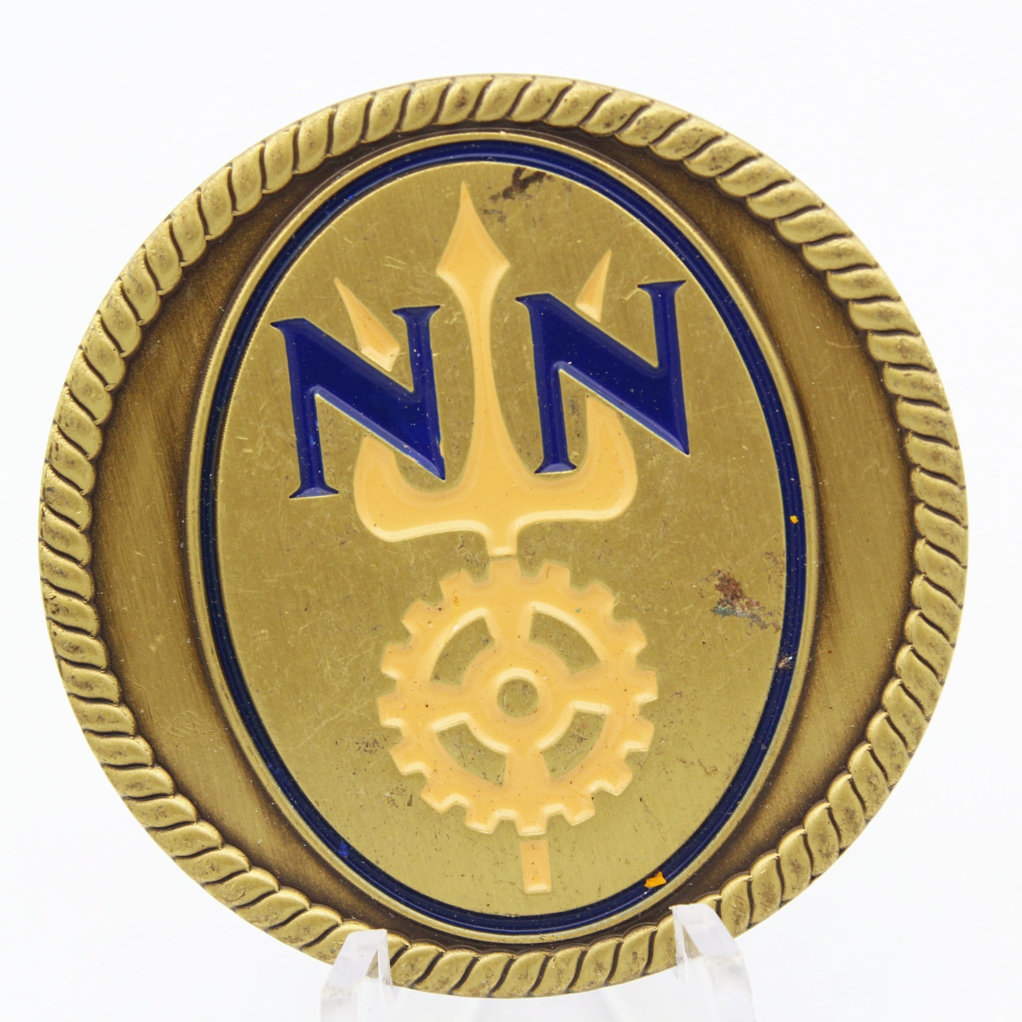 USS Gerald R. Ford CVN-78 Challenge Coin Newport News Shipbuilding