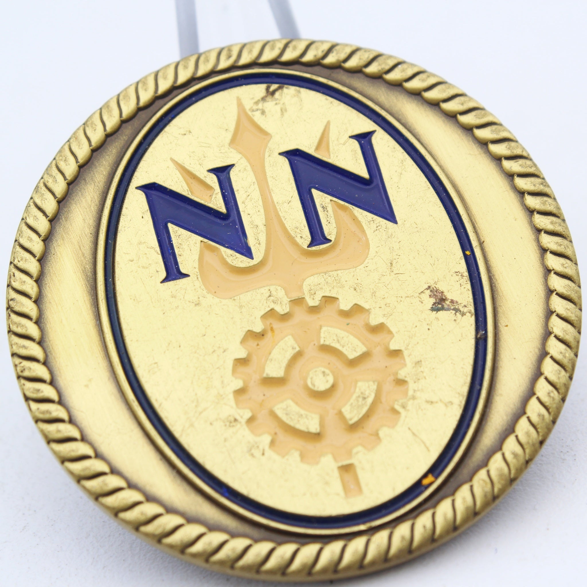 USS Gerald R. Ford CVN-78 Challenge Coin Newport News Shipbuilding