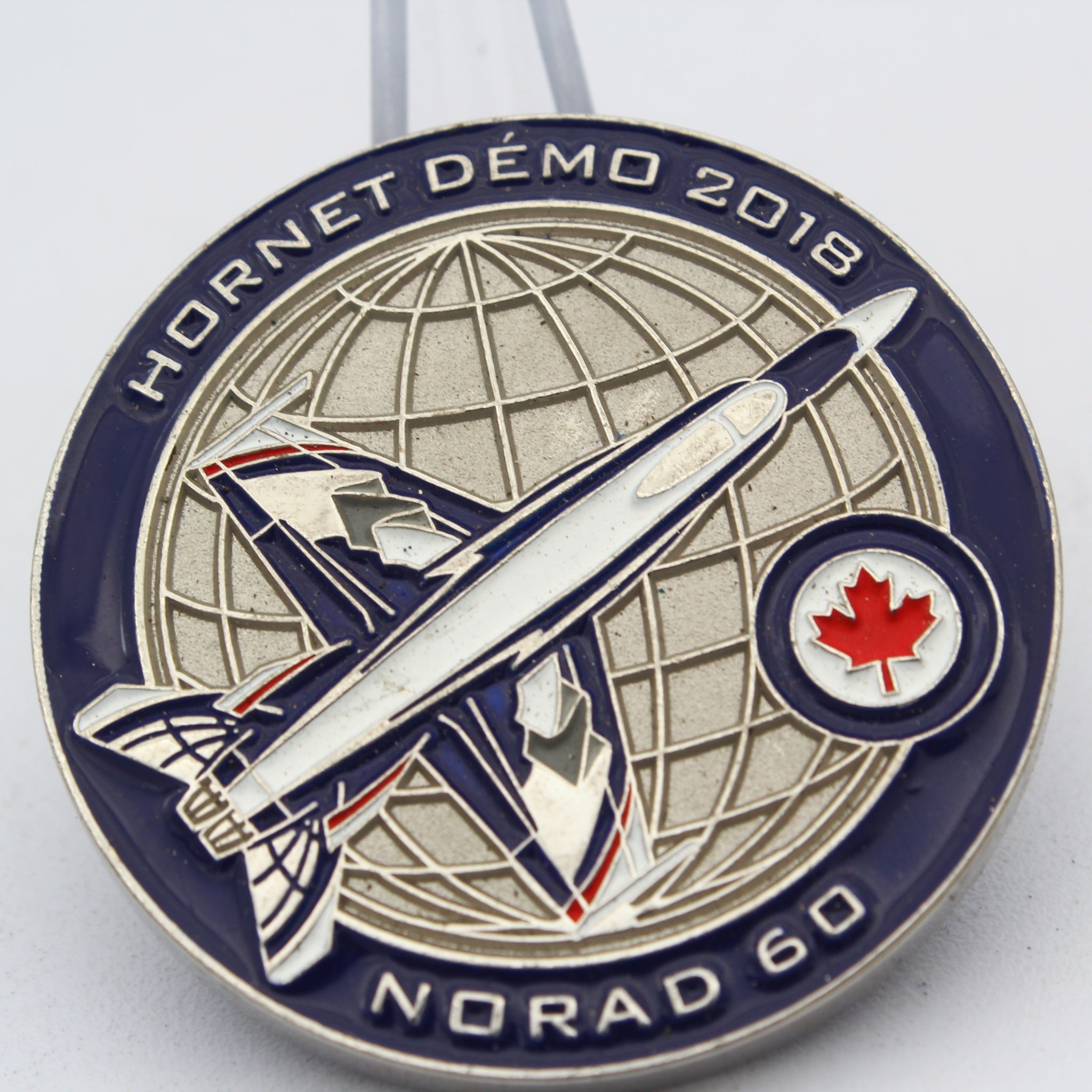 NORAD 60th Anniversary Challenge Coin North American Aerospace Defense Collectible Pre-owned