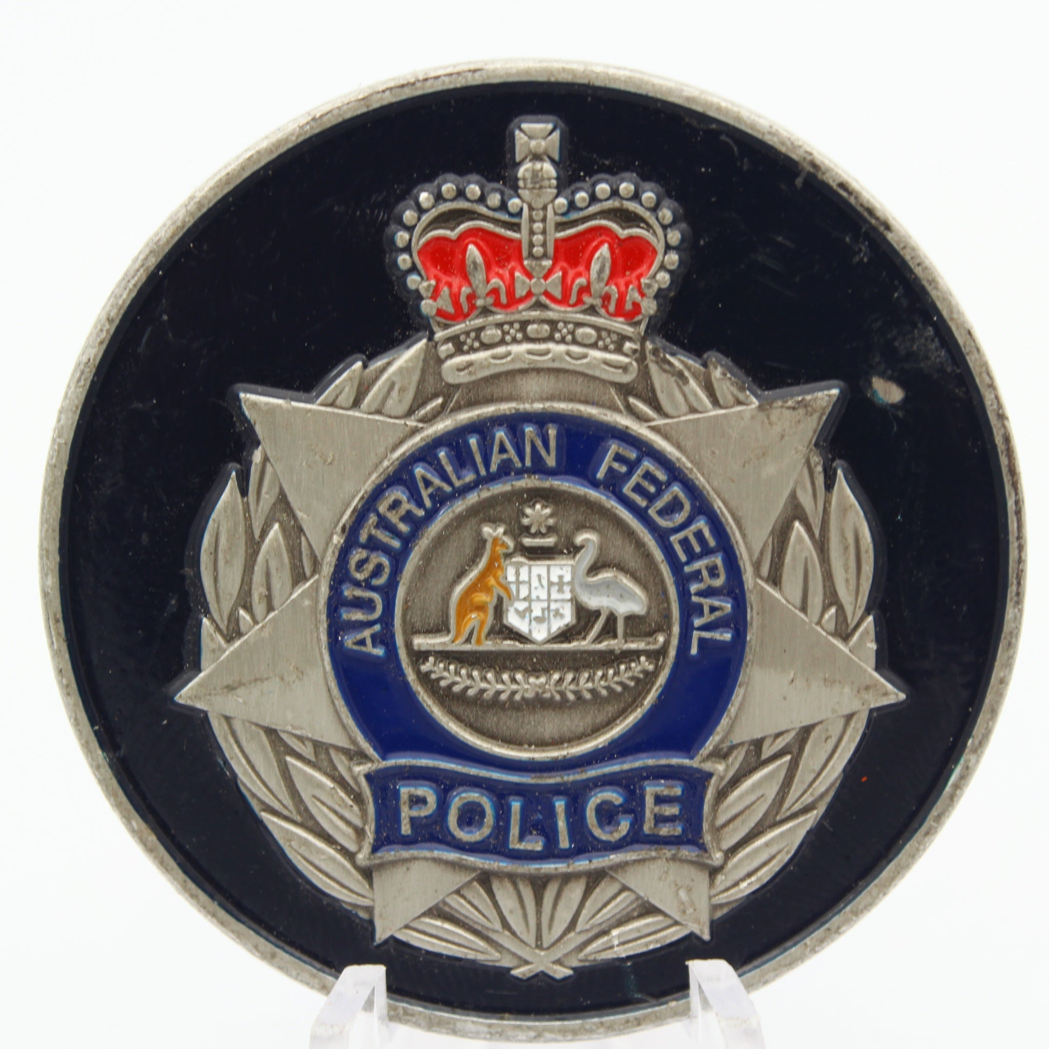 Australian Federal Police Washington DC Challenge Coin 1.75” Copper Pre-Owned