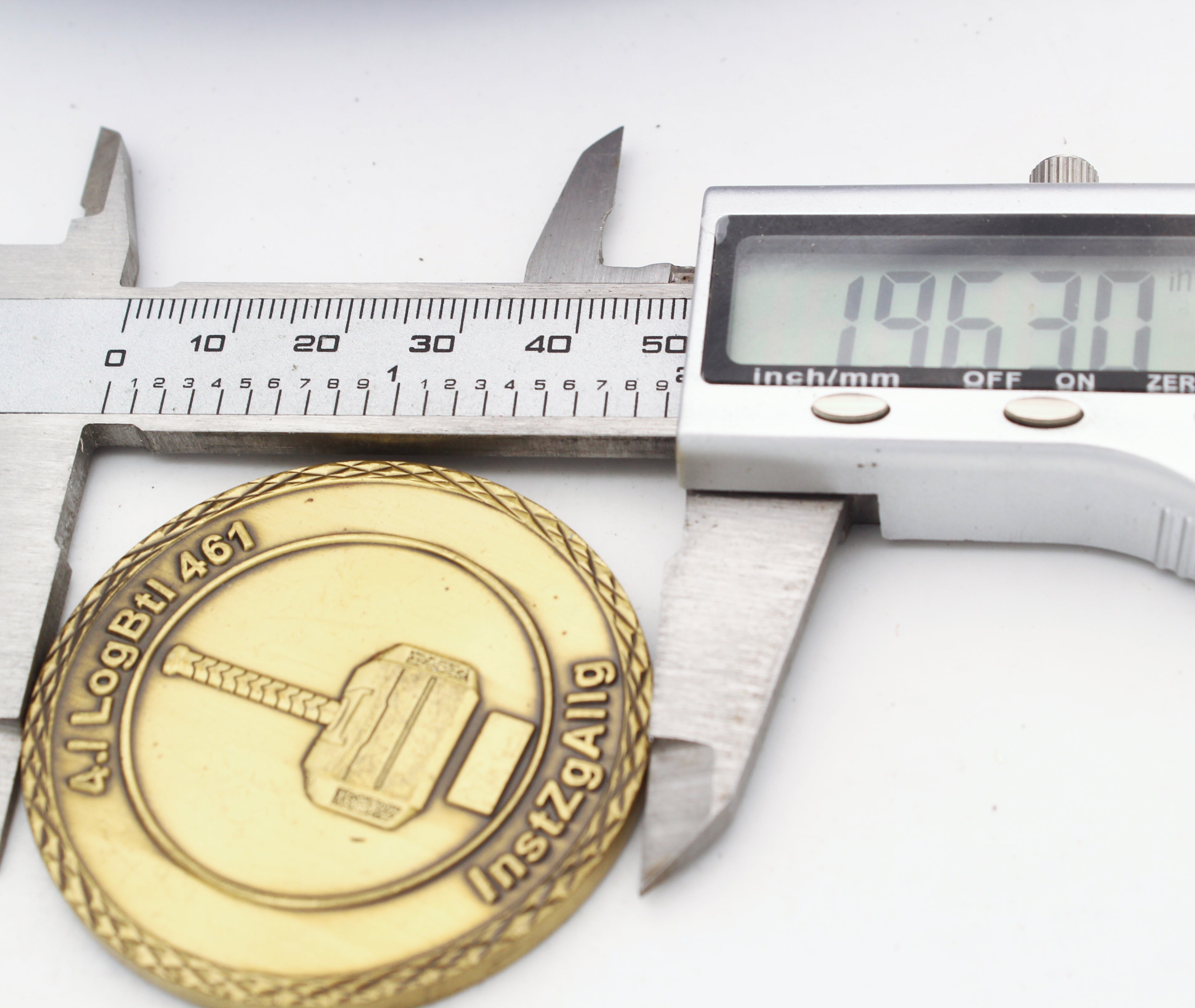 German Army Logistics Battalion 461 Maintenance Challenge Coin Bundeswehr Military Collectible Pre-owned