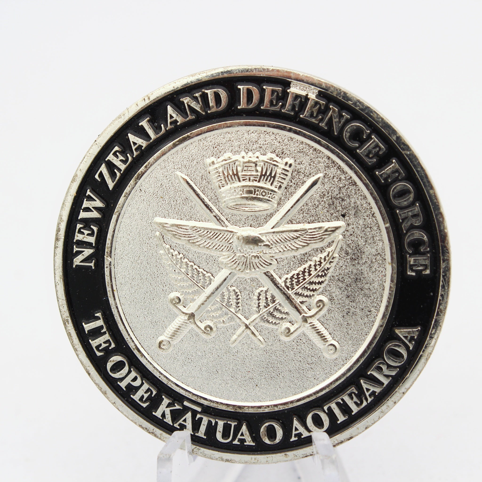 New Zealand Defence Force NZDF Psychology Challenge Coin Military Collectible Pre-owned