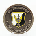 German Air Defense Missile Battalion 13 Challenge Coin Bundeswehr 4 Company