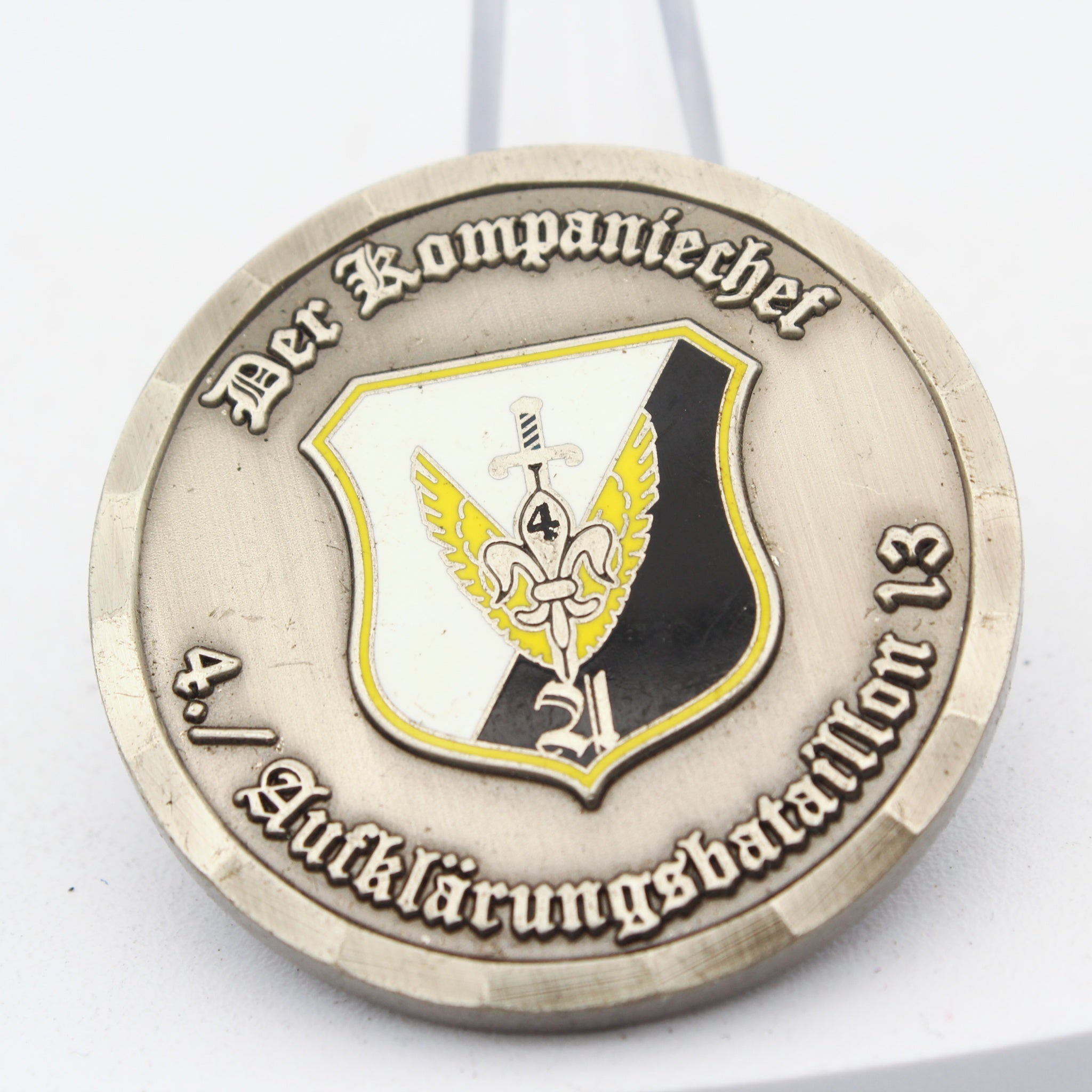 German Air Defense Missile Battalion 13 Challenge Coin Bundeswehr 4 Company