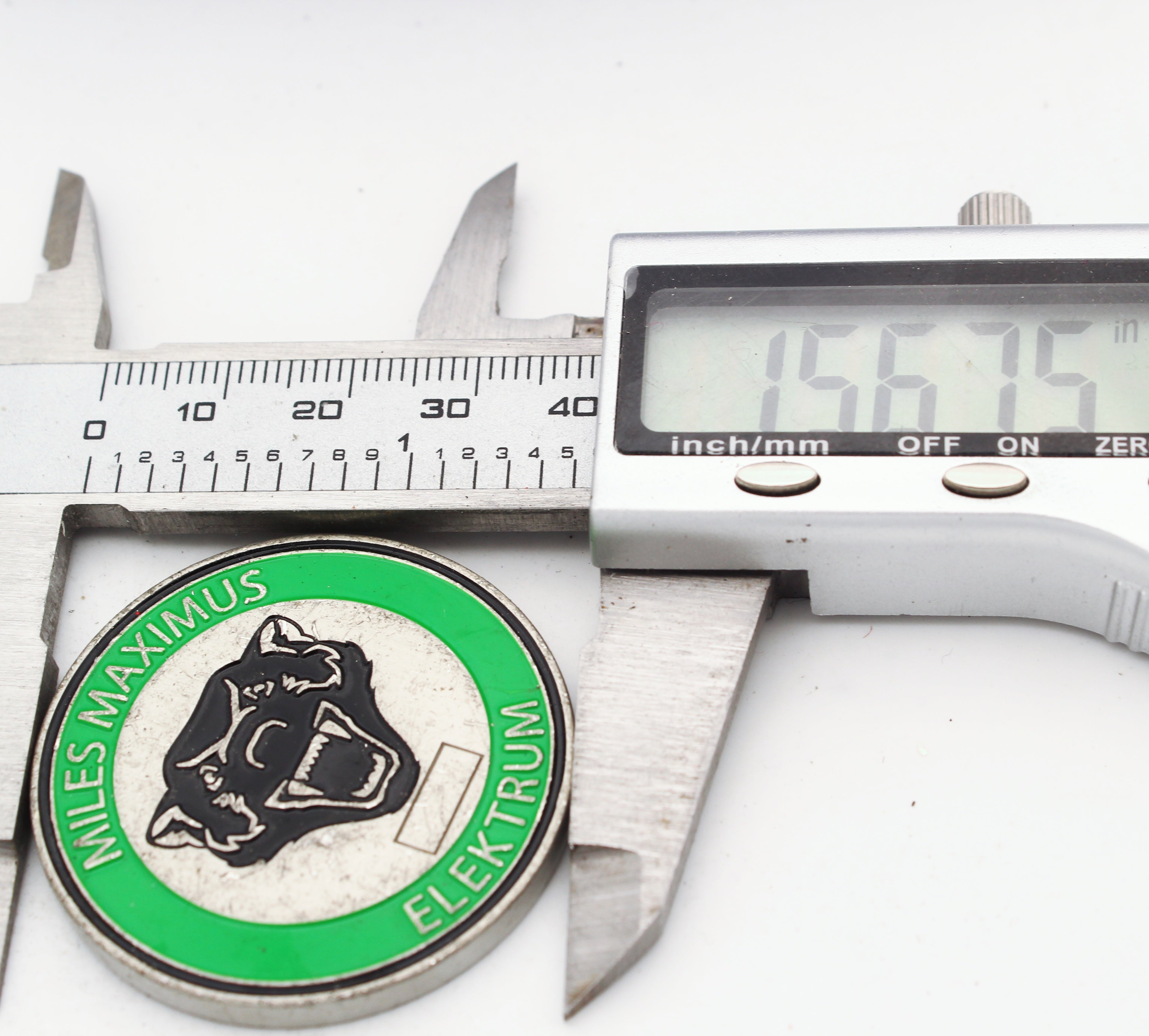 Swedish Air Force Stormeskadron 4 Electronic Warfare Challenge Coin 1.5" Pre-owned