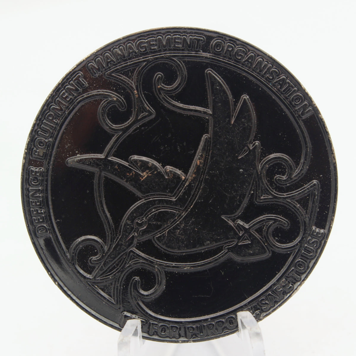New Zealand DEMO Defence Equipment Management Organisation Challenge Coin Pre-owned