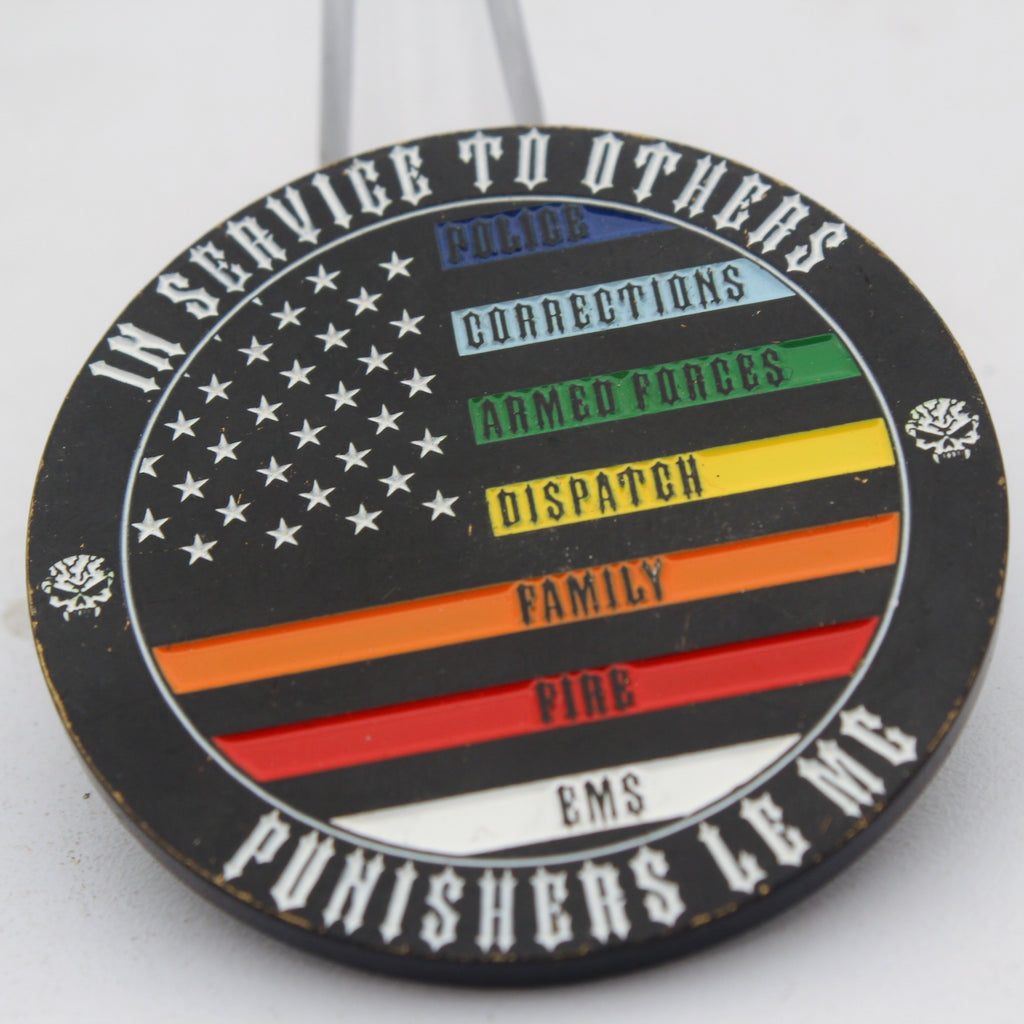 Arkansas Punishers LEMC True Grit Service to Others Challenge Coin Pre-owned