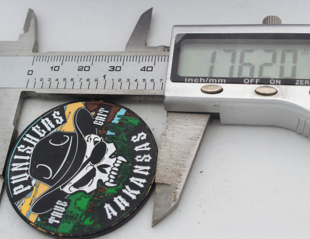 Arkansas Punishers LEMC True Grit Service to Others Challenge Coin Pre-owned
