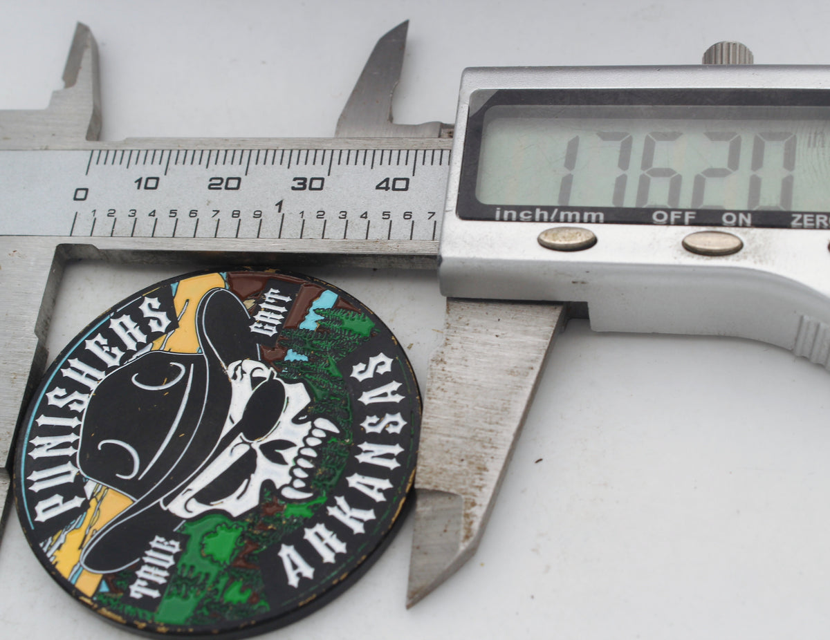 Arkansas Punishers LEMC True Grit Service to Others Challenge Coin Pre-owned
