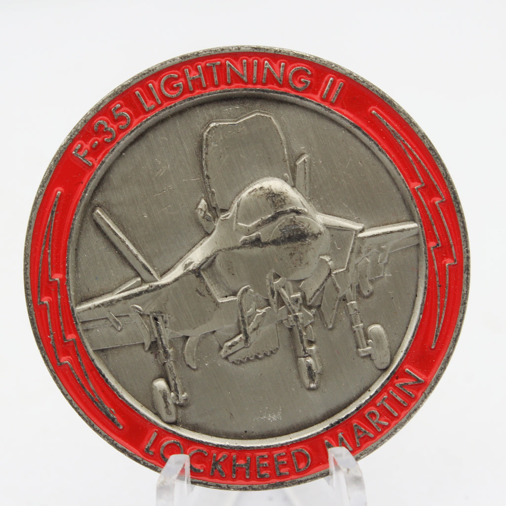 F-35 Lightning II Lockheed Martin Singapore Airshow 2020 Challenge Coin Pre-owned