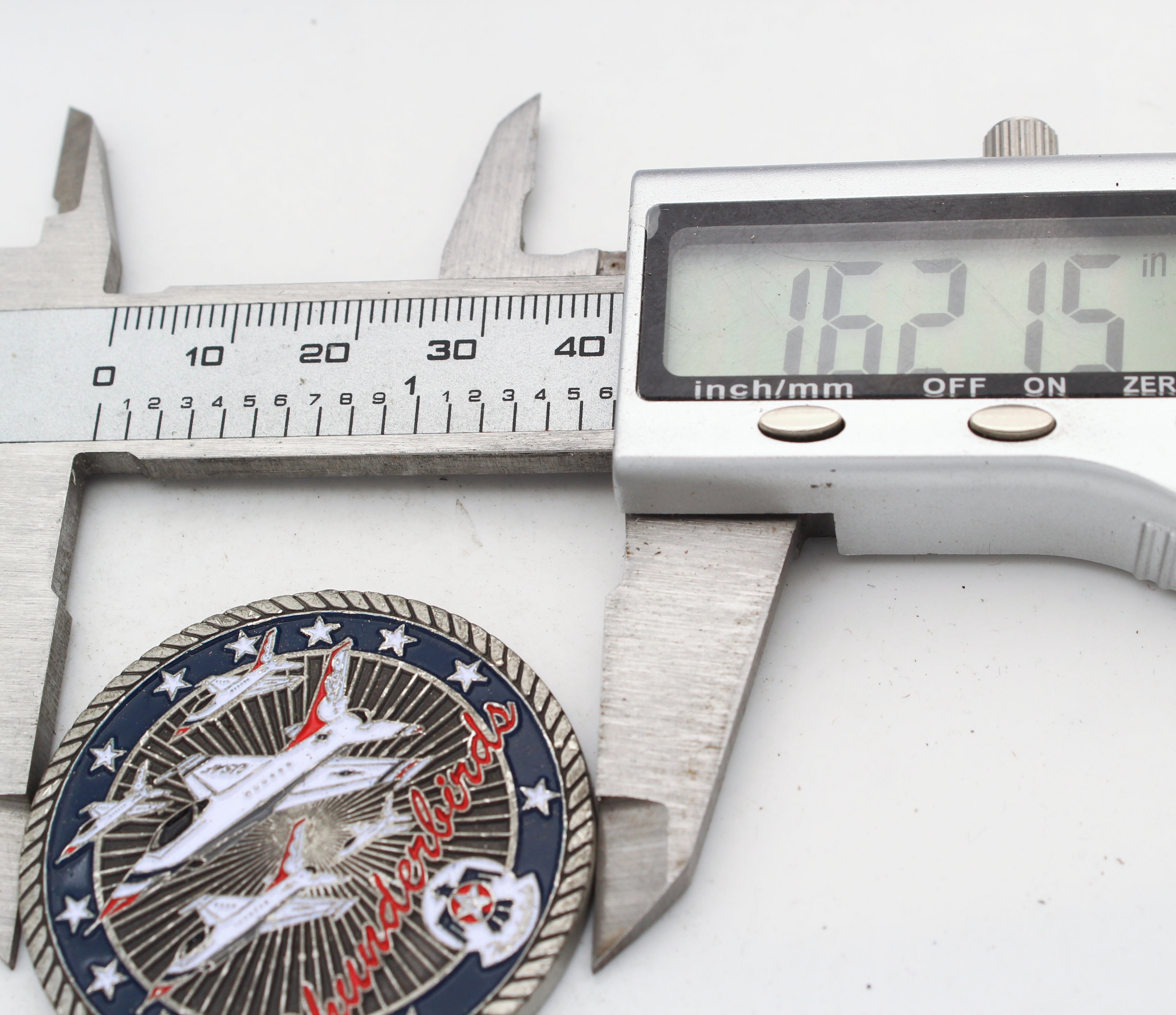 USAF Thunderbirds Nellis AFB Nevada Challenge Coin 1.6 Inch Pre-Owned