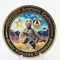 US Army DEVCOM Analysis Center Challenge Coin DAC Army Futures Command 1.75" Pre-owned