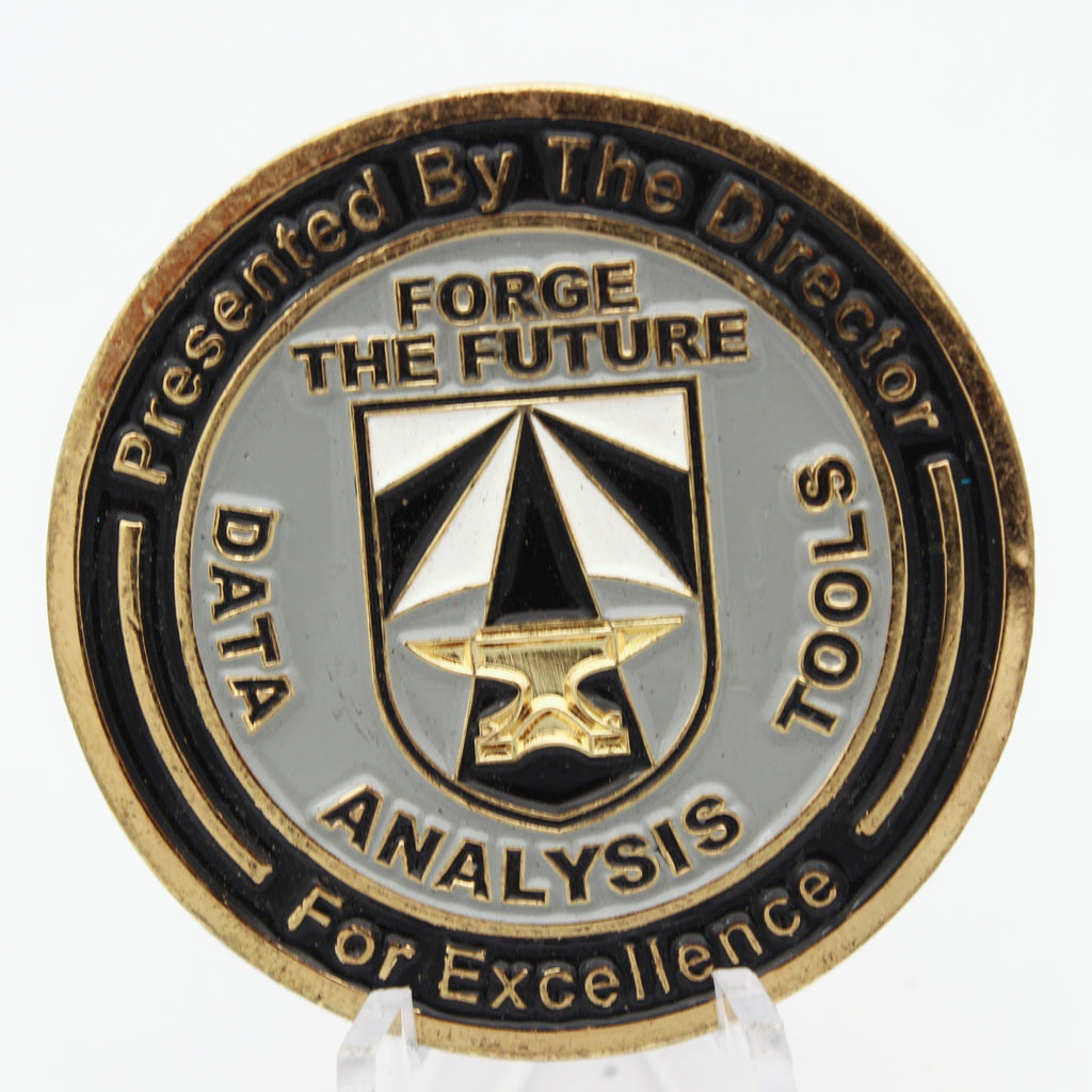 US Army DEVCOM Analysis Center Challenge Coin DAC Army Futures Command 1.75" Pre-owned