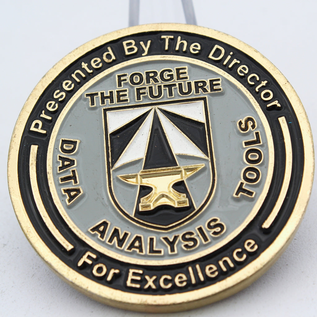 US Army DEVCOM Analysis Center Challenge Coin DAC Army Futures Command 1.75" Pre-owned