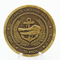 Brazil Marine Corps Pantanal Operations Challenge Coin 30 Years 1989-2019 1.75" Pre-owned