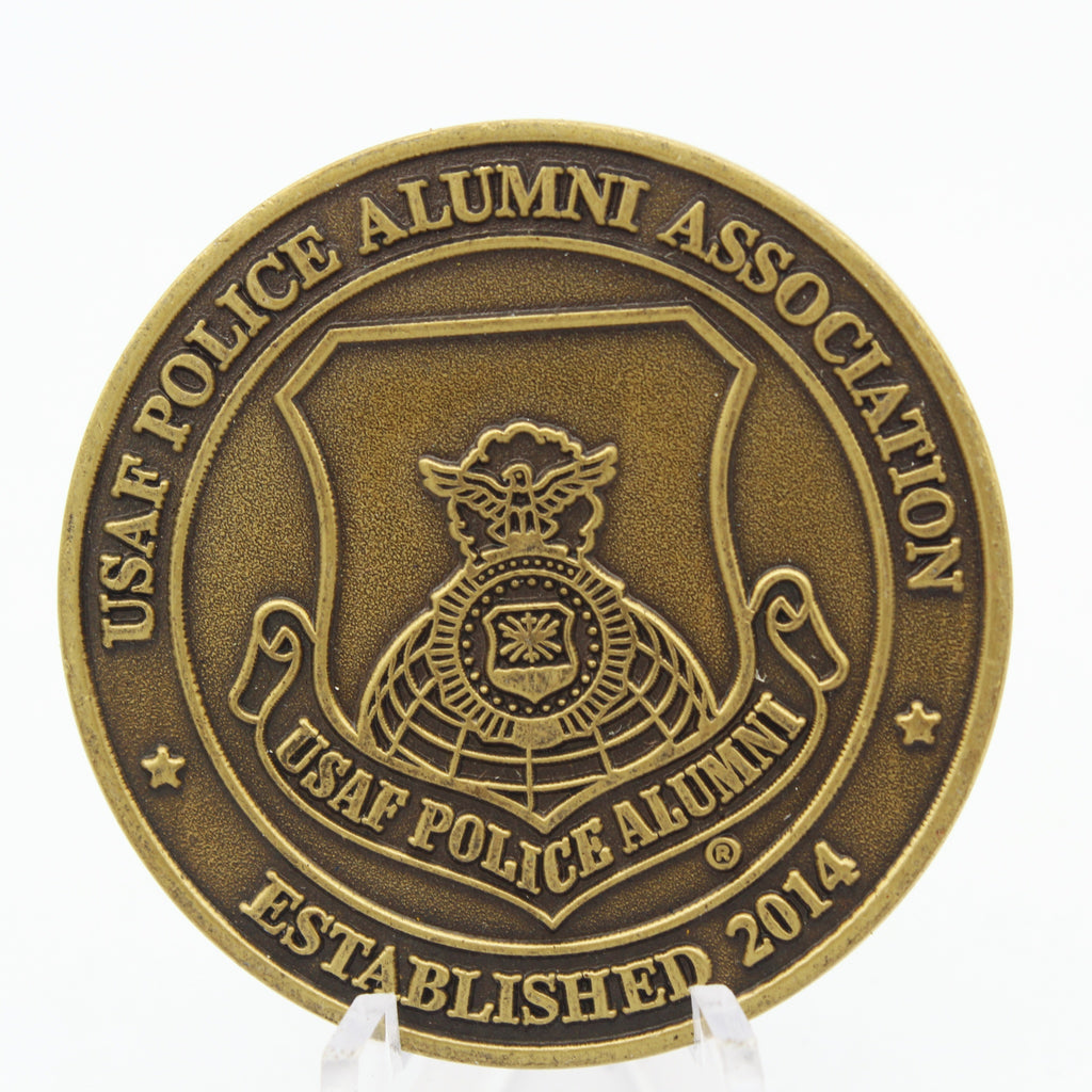 USAF Police Alumni Association Challenge Coin Security Forces Airman 1.75"Pre-owned