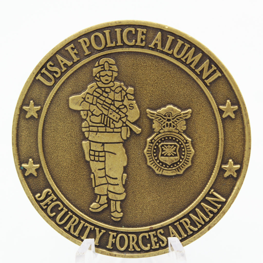 USAF Police Alumni Association Challenge Coin Security Forces Airman 1.75"Pre-owned