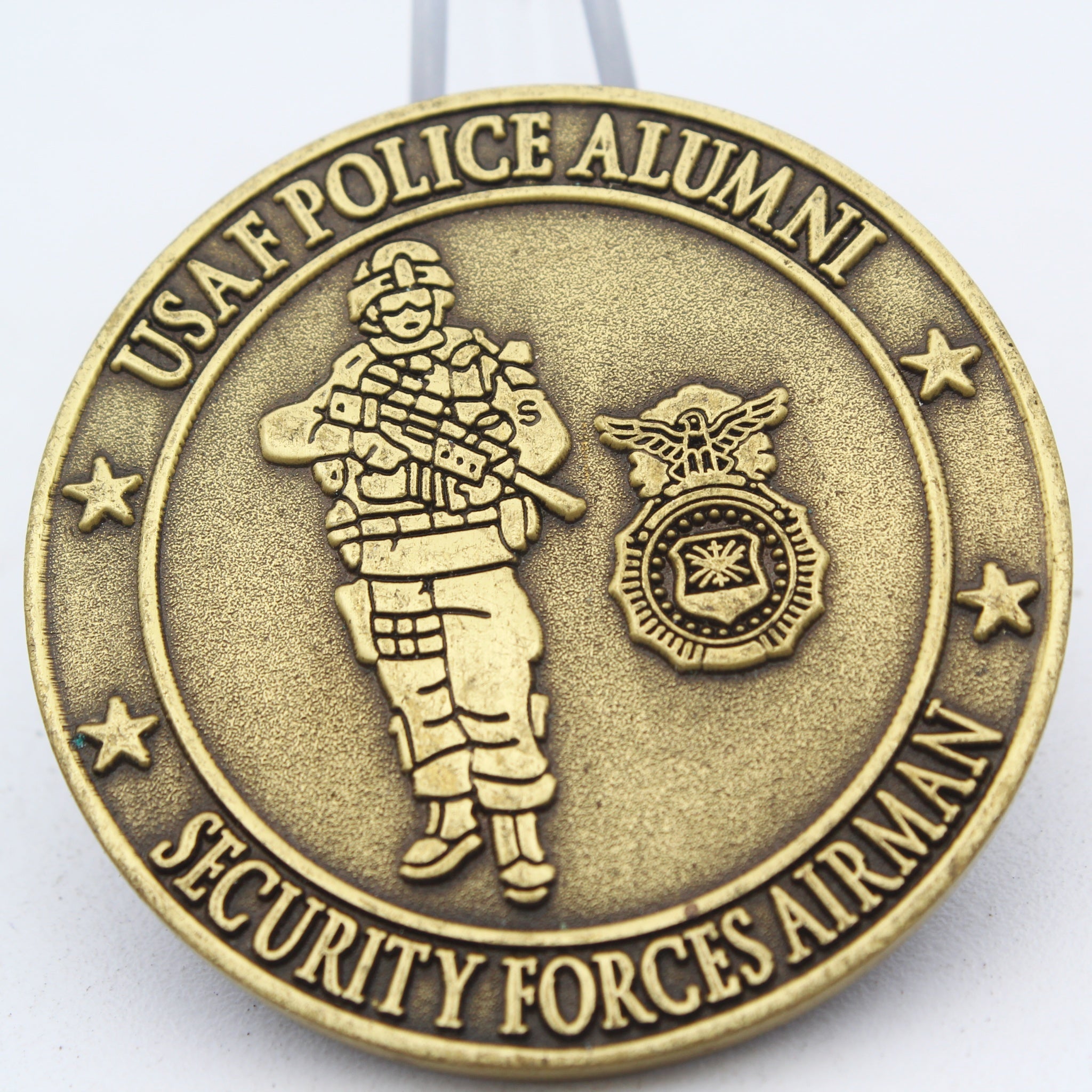 USAF Police Alumni Association Challenge Coin Security Forces Airman 1.75"Pre-owned