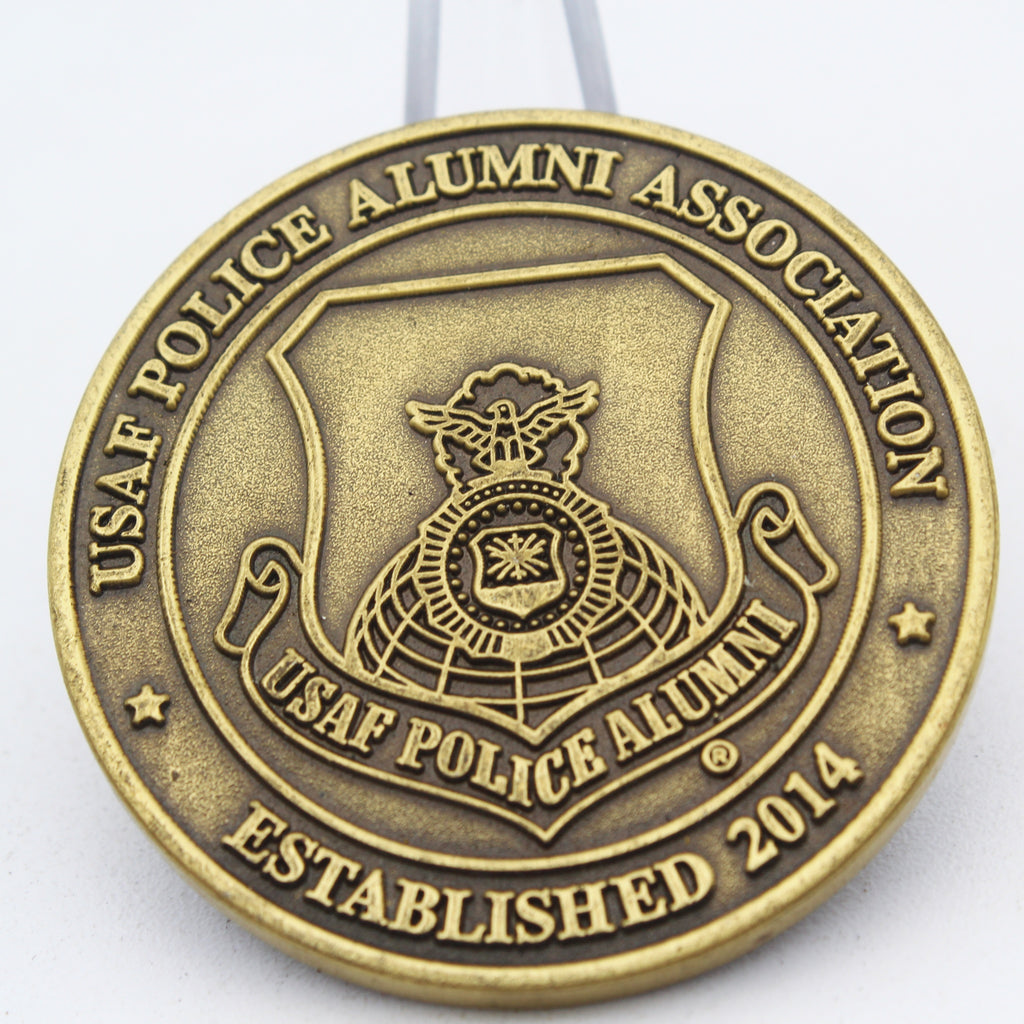 USAF Police Alumni Association Challenge Coin Security Forces Airman 1.75"Pre-owned