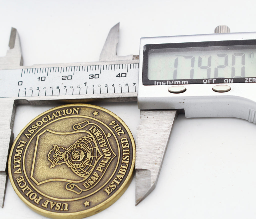 USAF Police Alumni Association Challenge Coin Security Forces Airman 1.75"Pre-owned