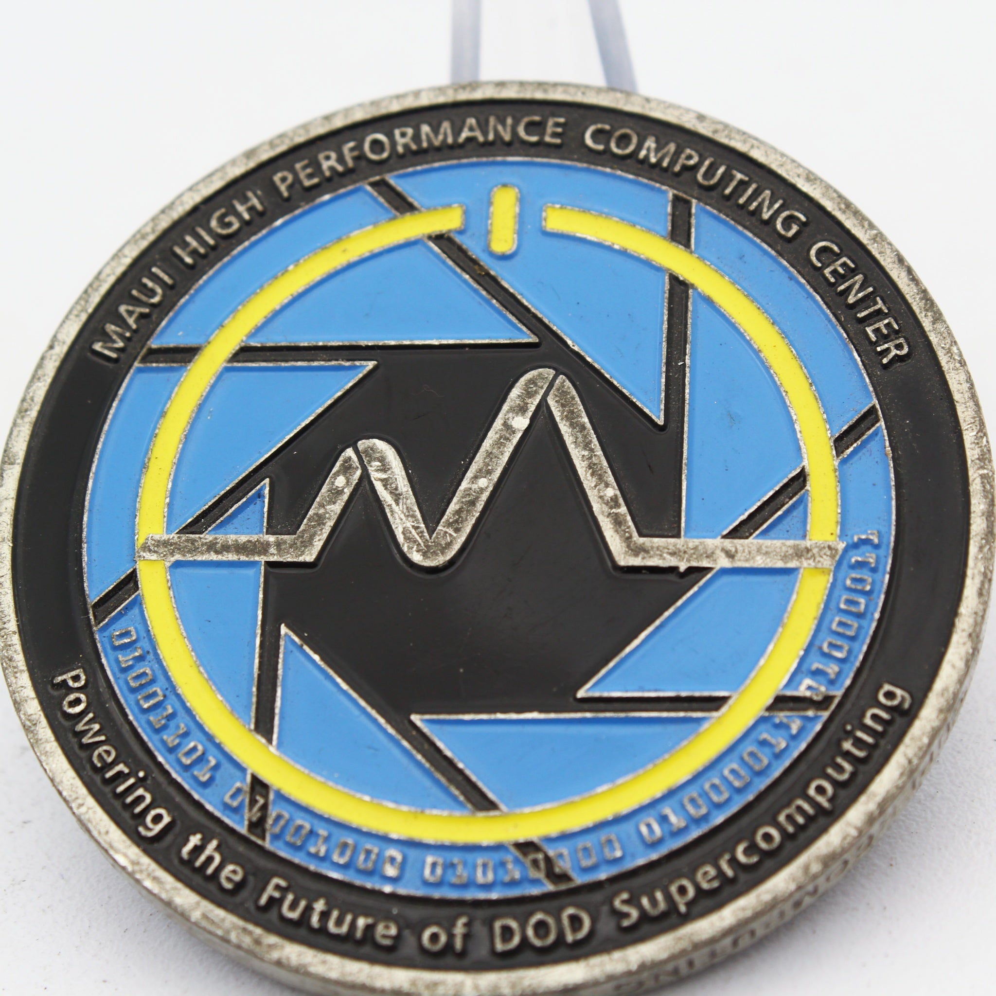 Maui High Performance Computing Center Challenge Coin Maui Space Surveillance 2"Pre-owned