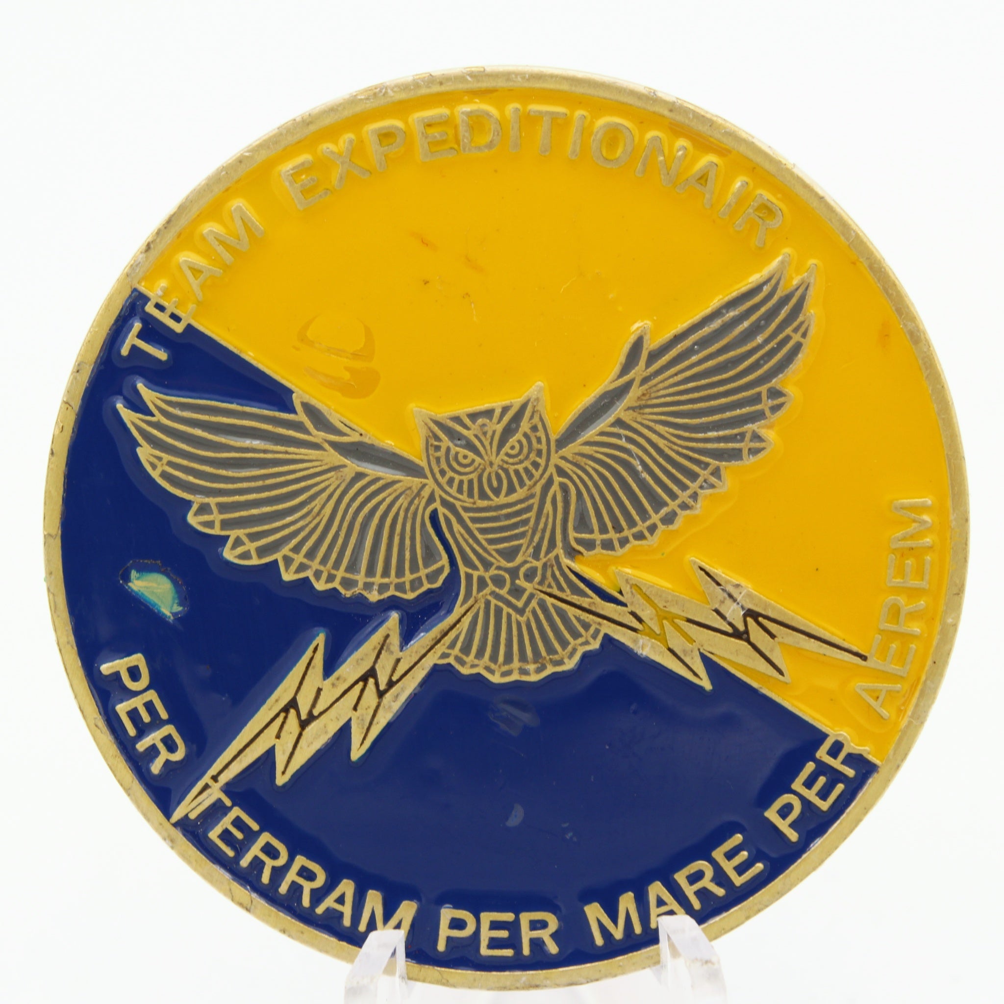 Dutch MIVD Defence Intelligence and Security Service Challenge Coin 2 Inch Pre-owned