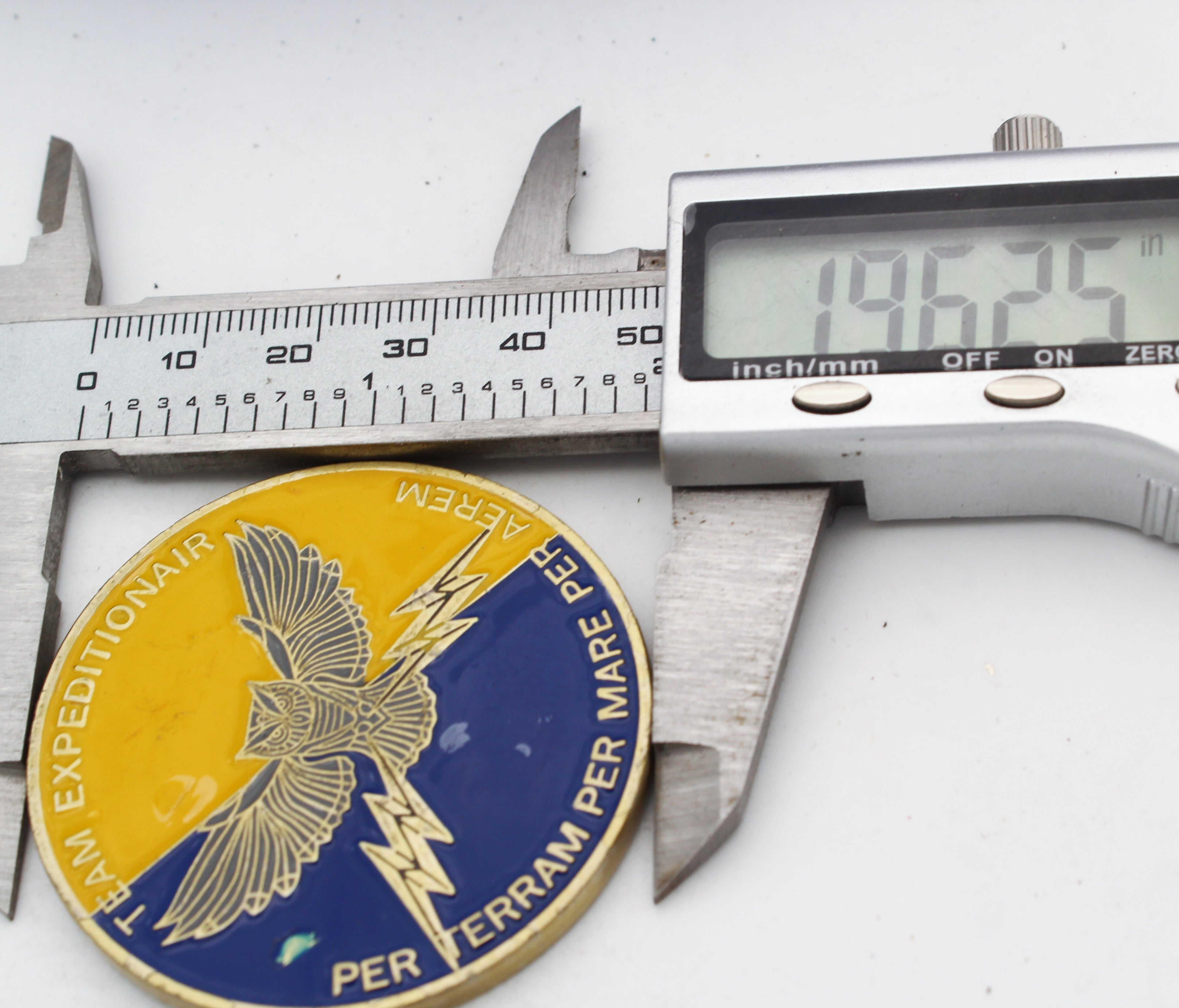 Dutch MIVD Defence Intelligence and Security Service Challenge Coin 2 Inch Pre-owned