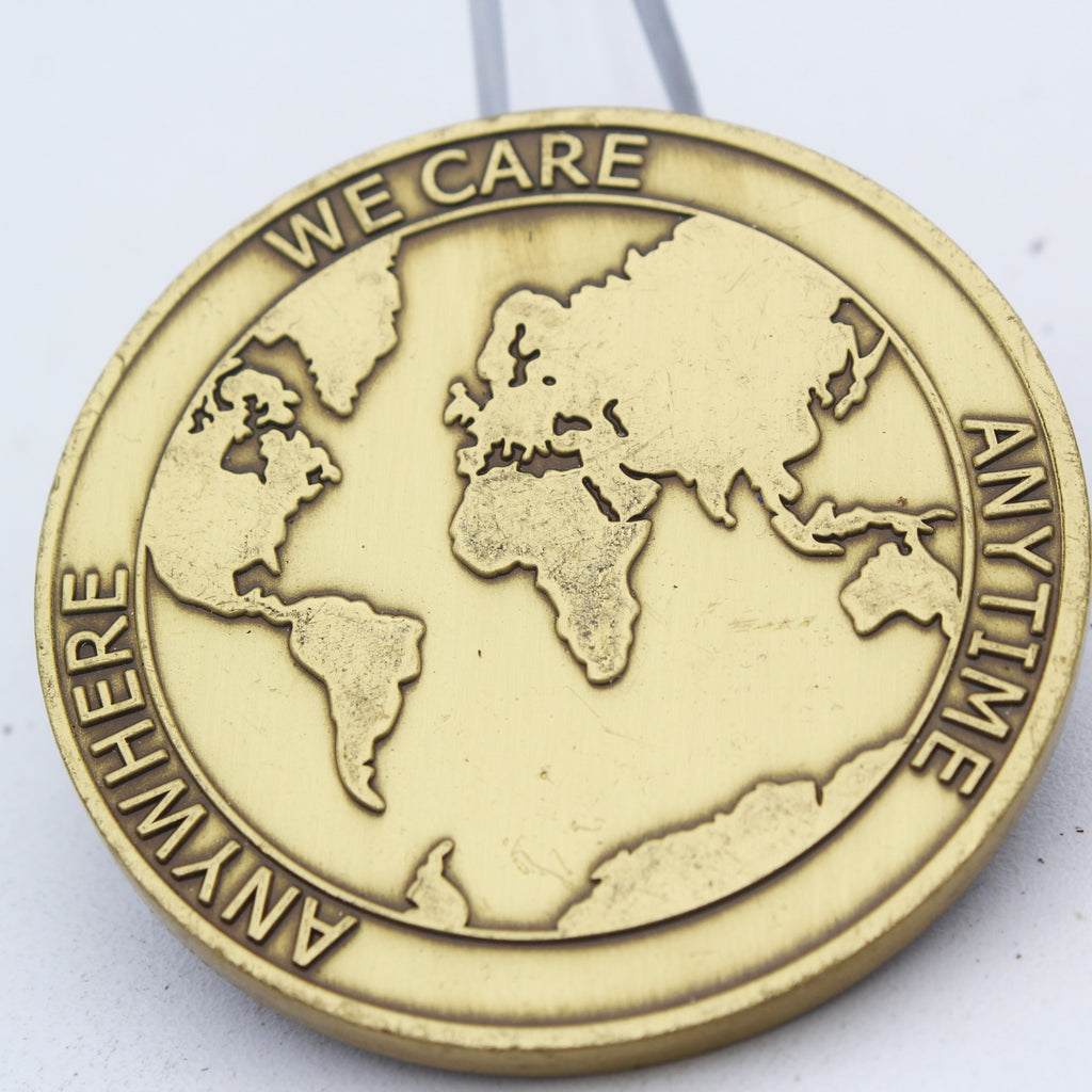 Royal Netherlands Air Force Operational Health Service Challenge Coin 2 Inch Pre-owned