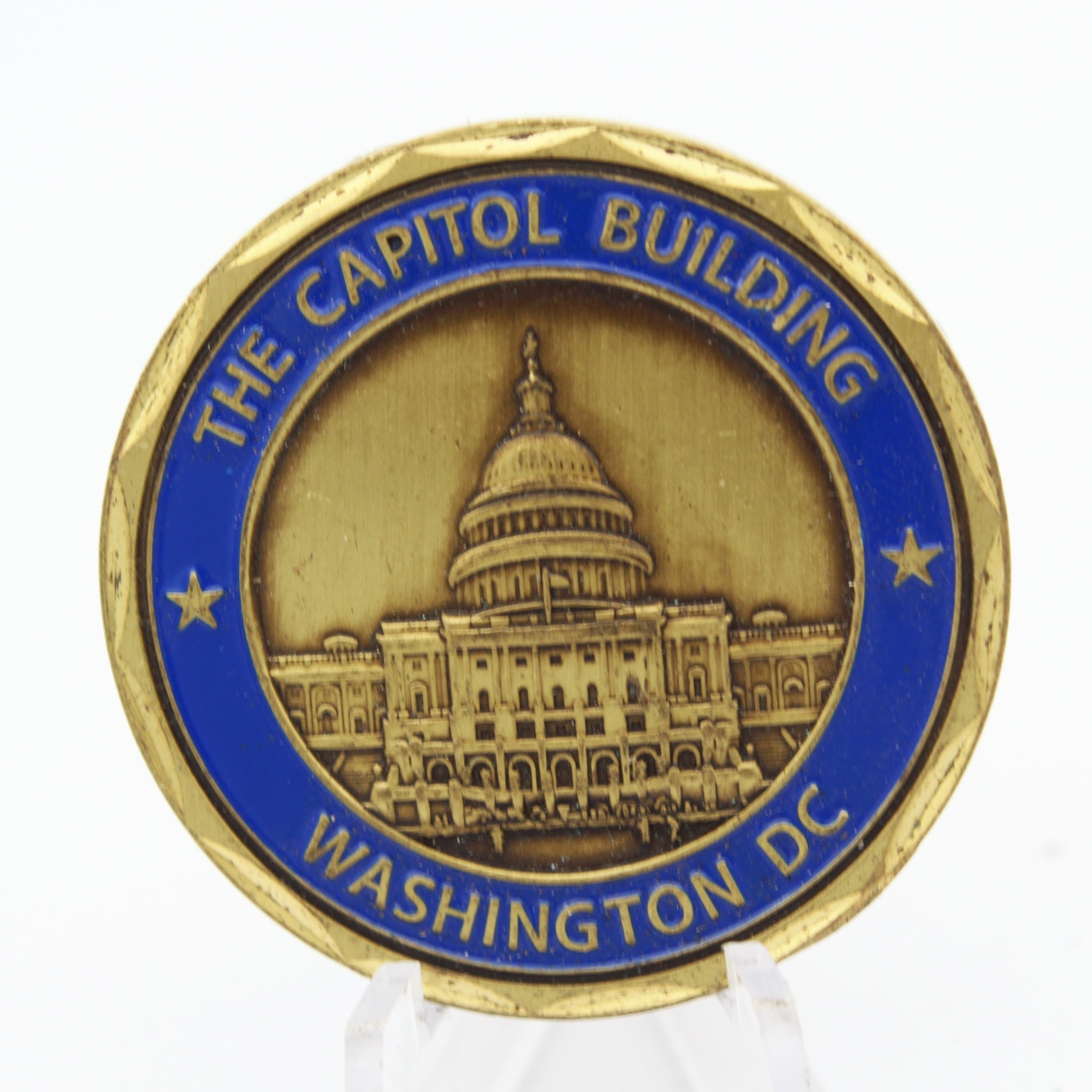 Great Seal of the United States Challenge Coin Washington DC Capitol Building 1.6 Inch Collectible Pre-owned