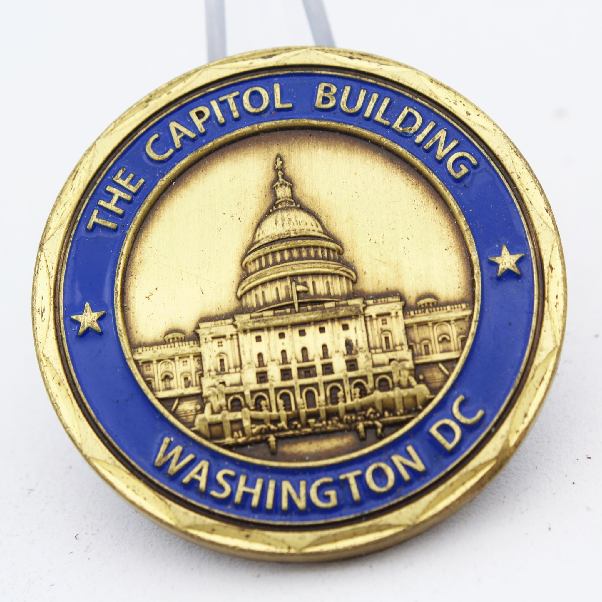 Great Seal of the United States Challenge Coin Washington DC Capitol Building 1.6 Inch Collectible Pre-owned