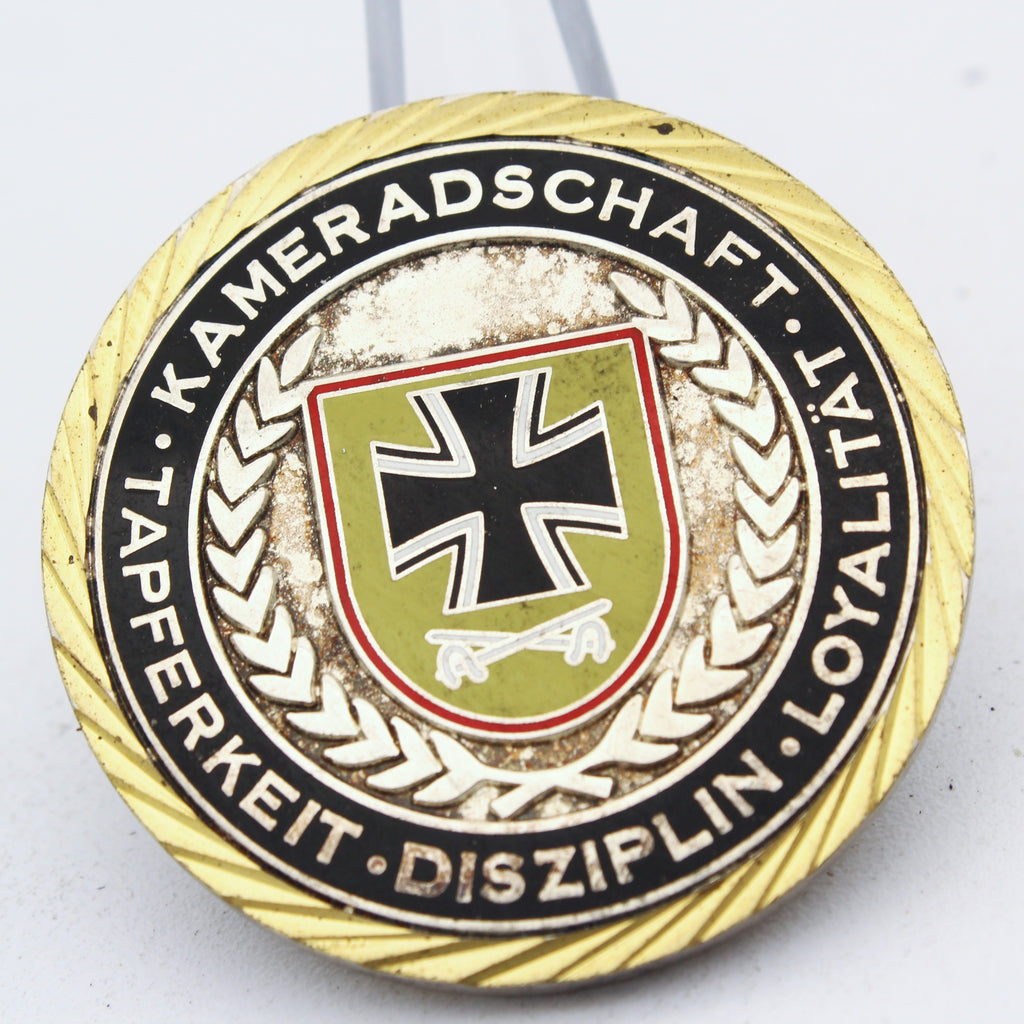 Bundeswehr Kameradschaft Challenge Coin 1.5 Inch German Military Collectible Pre-owned