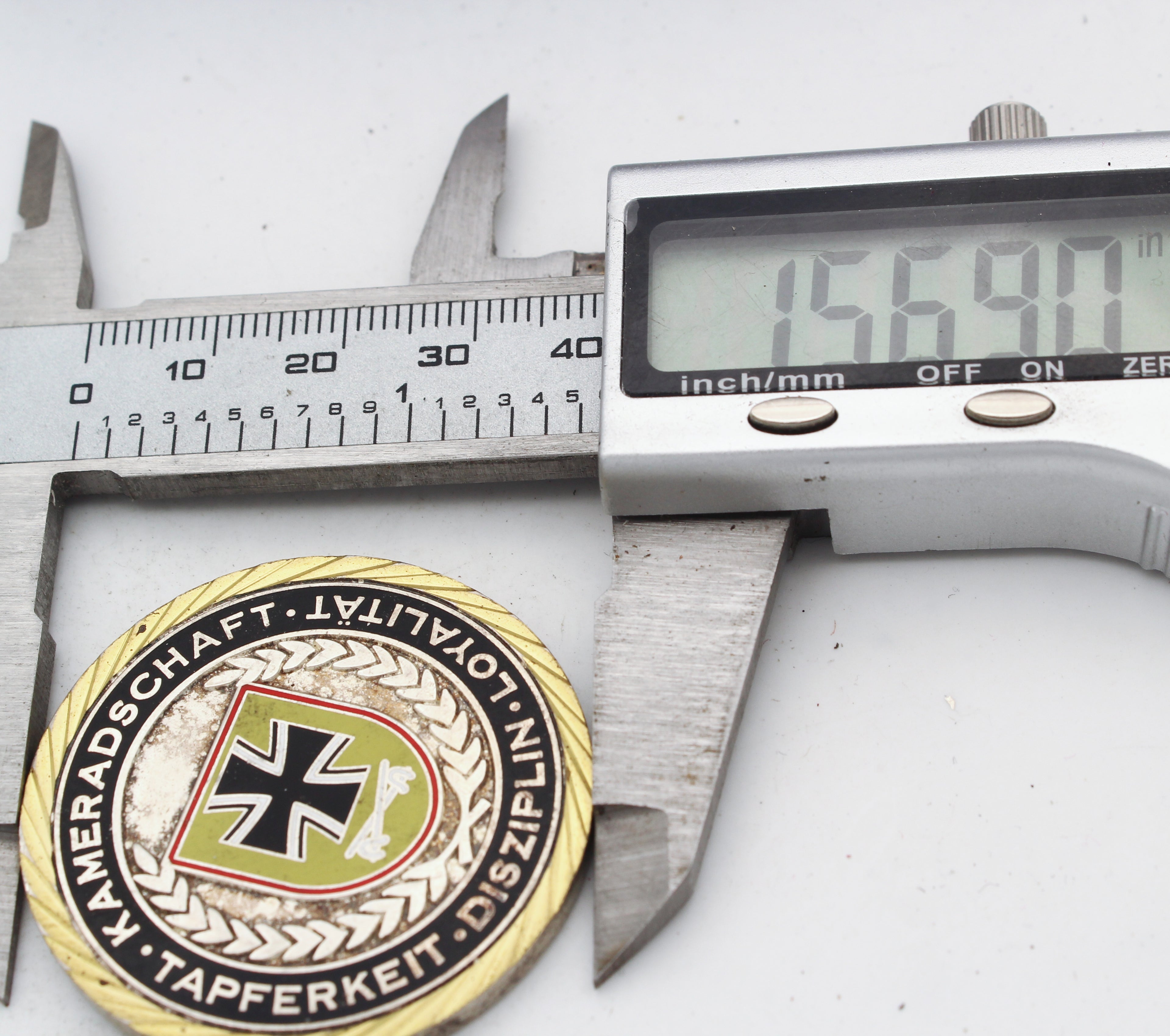 Bundeswehr Kameradschaft Challenge Coin 1.5 Inch German Military Collectible Pre-owned