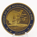 Brazil Navy Submarine Force Challenge Coin 1.75 Inch Marinha do Brasil Collectible Pre-owned