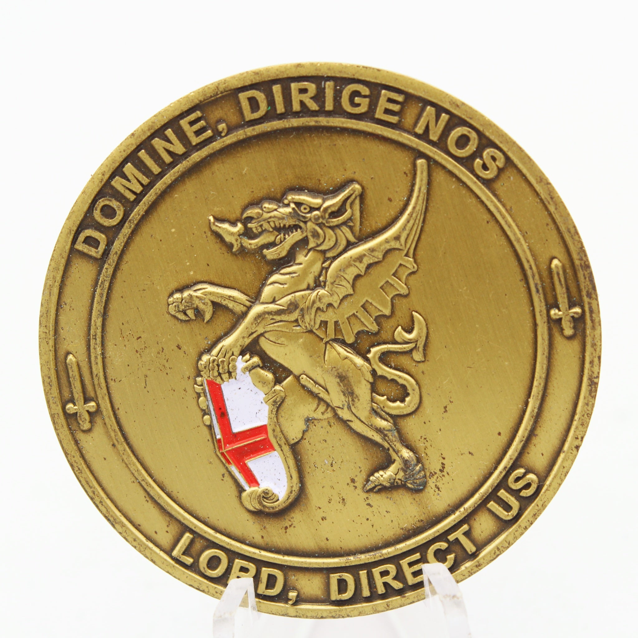 City of London Police Challenge Coin 1.75 Inch Bronze Tone Collectible Pre-owned