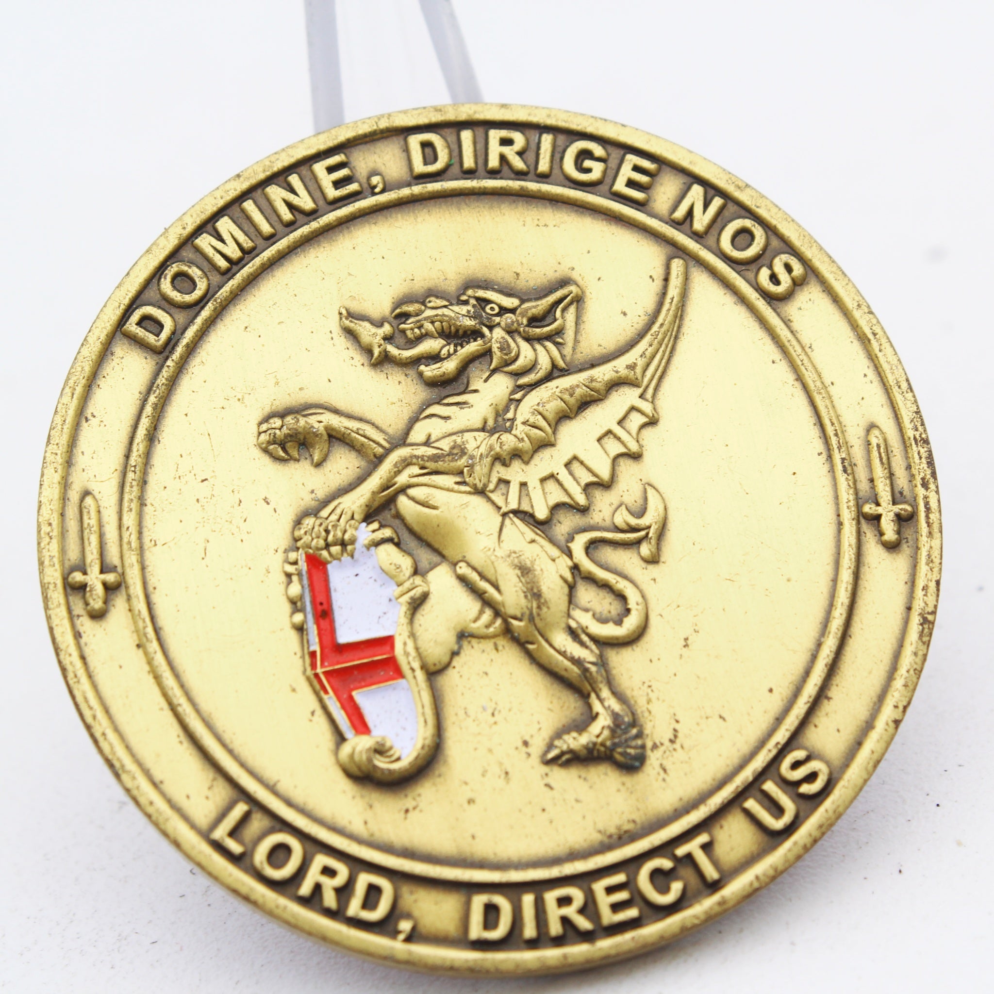 City of London Police Challenge Coin 1.75 Inch Bronze Tone Collectible Pre-owned