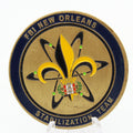 FBI New Orleans Stabilization Team Challenge Coin 1.75 Inch DOJ Collectible Pre-owned