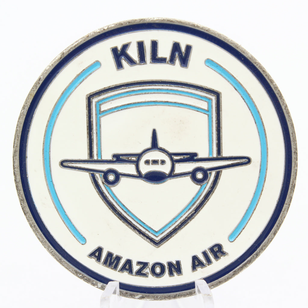 KILN Amazon Air Employee of the Month Challenge Coin 2" Pre-owned