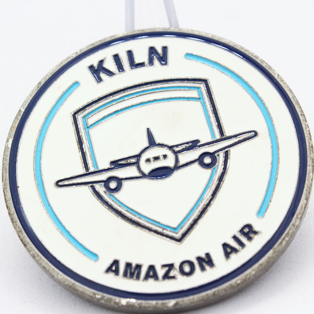 KILN Amazon Air Employee of the Month Challenge Coin 2" Pre-owned
