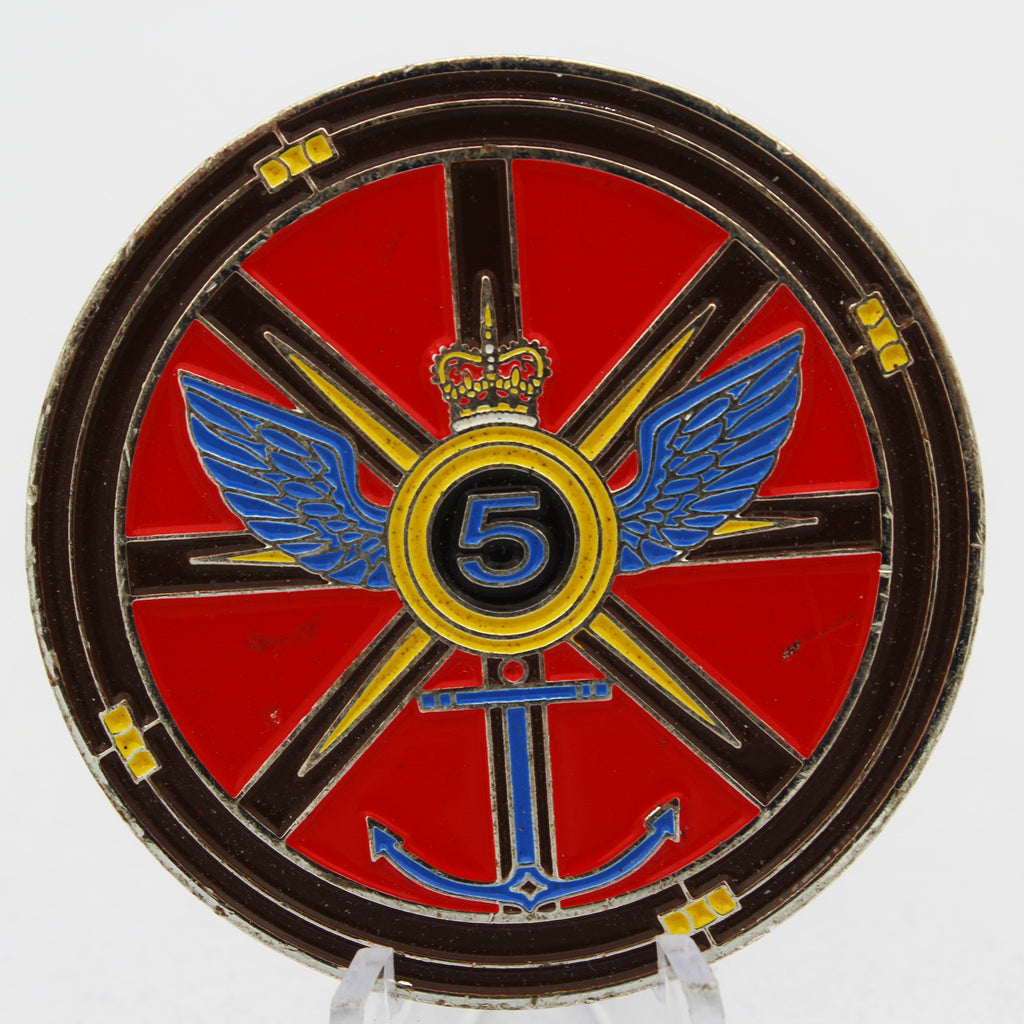 Royal New Zealand Army Logistic Regiment Challenge Coin 2" RNZALR Military Pre-owned