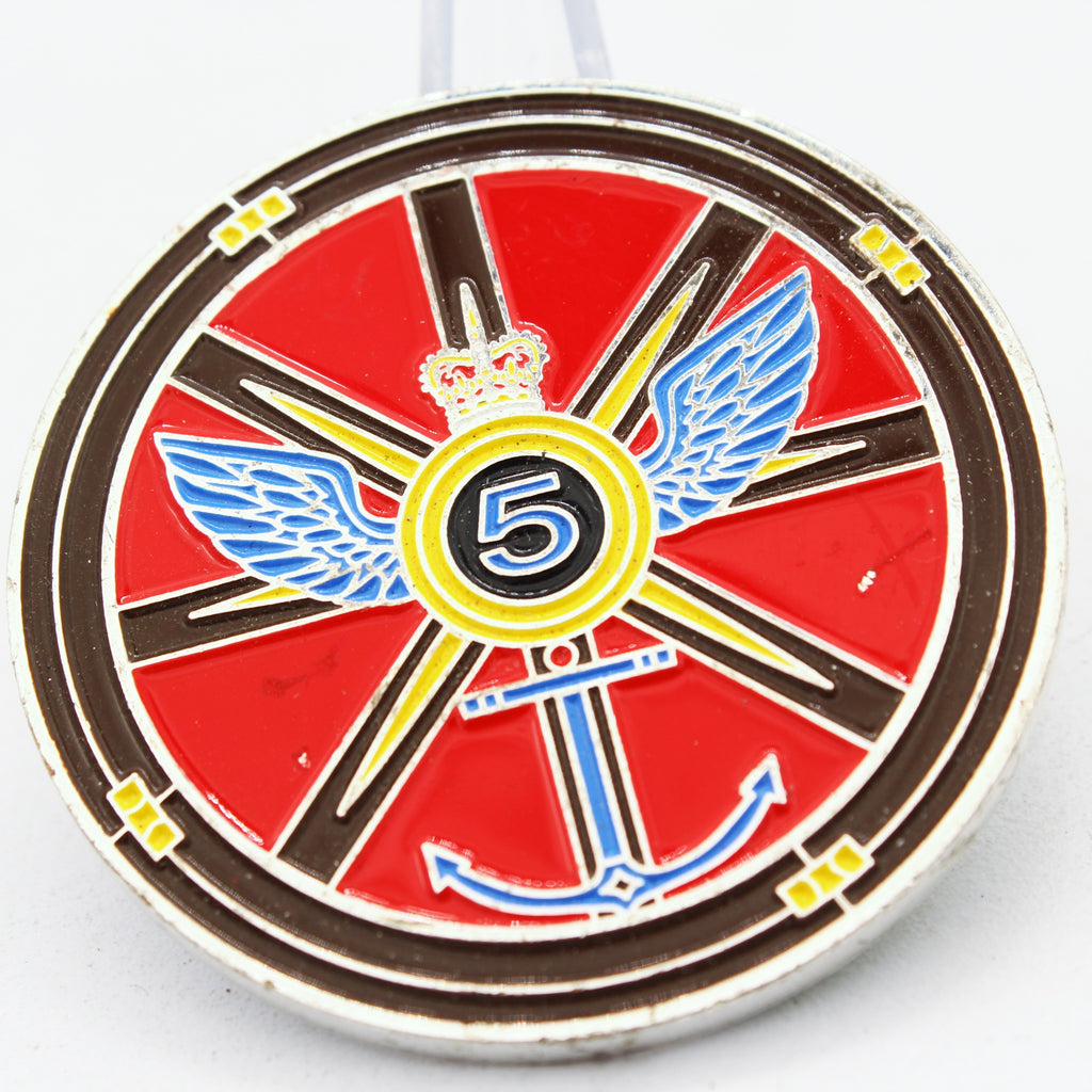 Royal New Zealand Army Logistic Regiment Challenge Coin 2" RNZALR Military Pre-owned