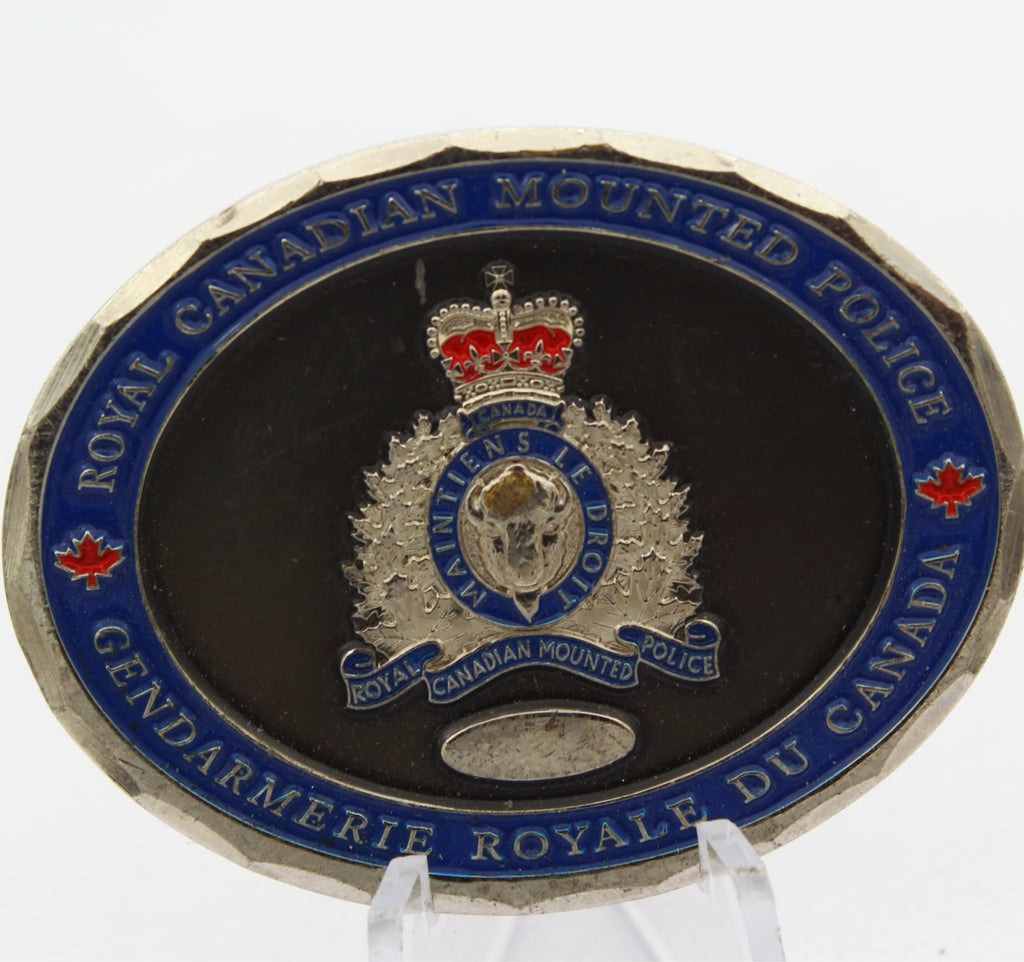 Royal Canadian Mounted Police RCMP Air Incident Command Challenge Coin 2" Pre-owned