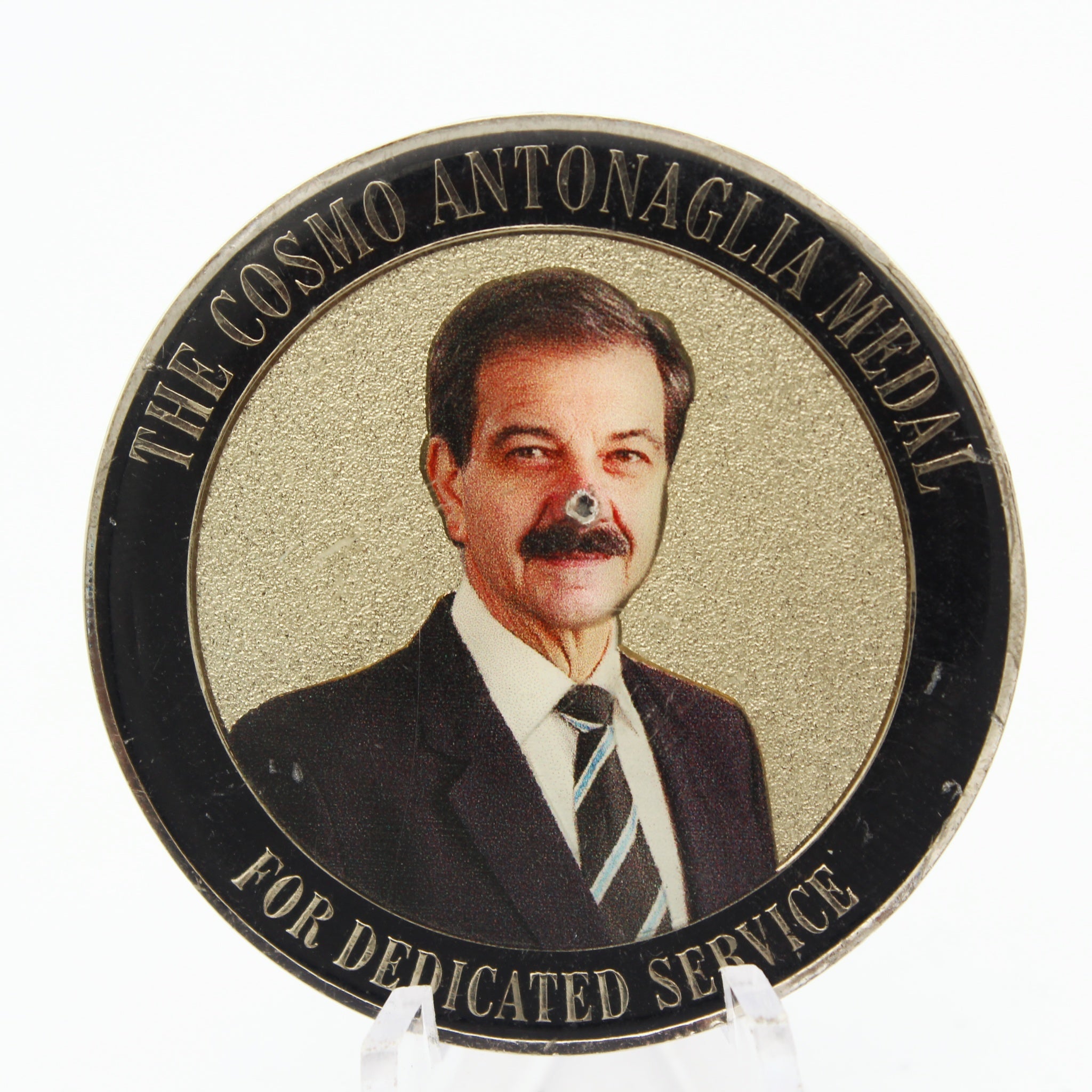 Queensland Police Organised Crime Detective Memorial Challenge Coin 1.75" Pre-owned