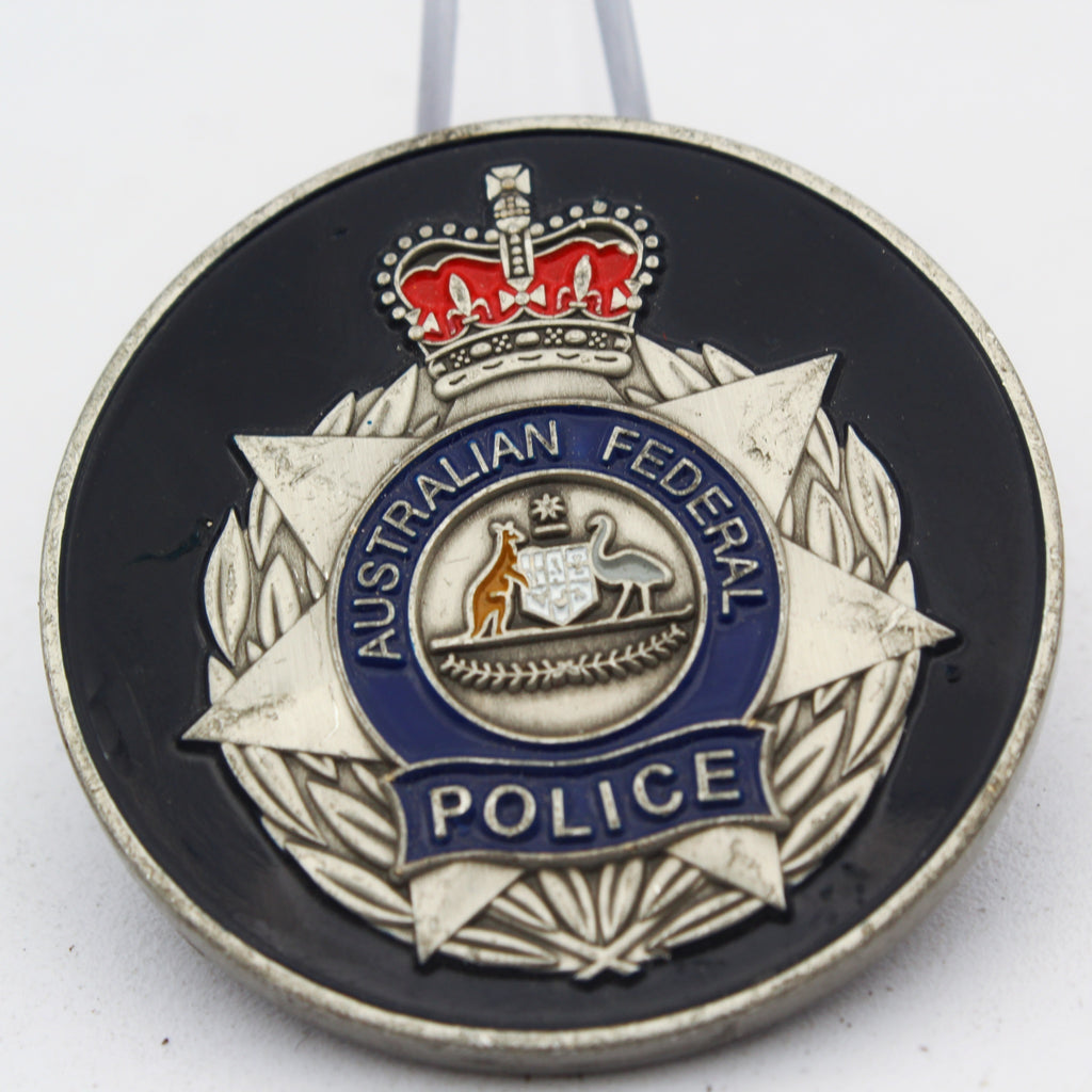 Australian Federal Police Washington DC Challenge Coin 1.75” Copper Pre-Owned