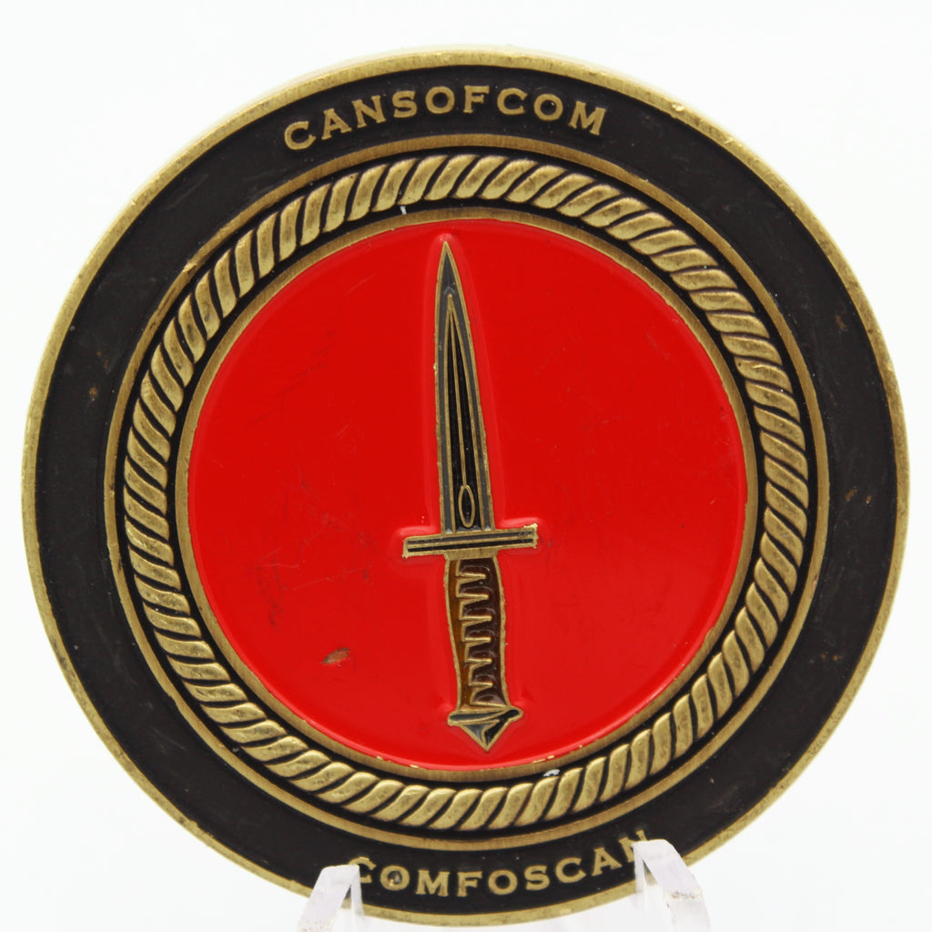 Canadian Special Operations Command CANSOFCOM Challenge Coin 1.75 Inch Pre-owned